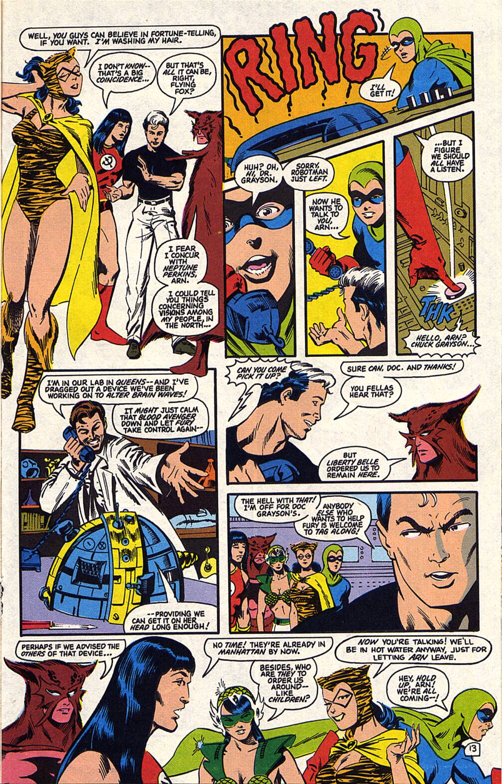 Read online Young All-Stars comic -  Issue #14 - 15