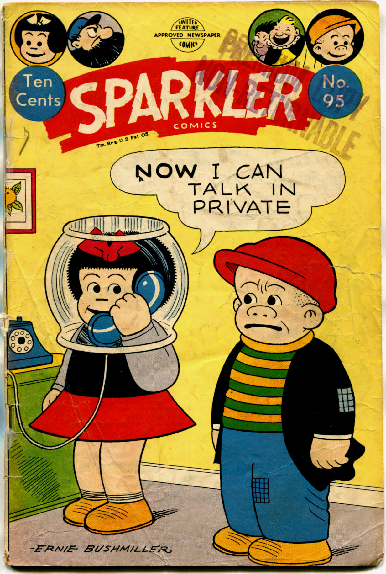 Read online Sparkler Comics comic -  Issue #95 - 1