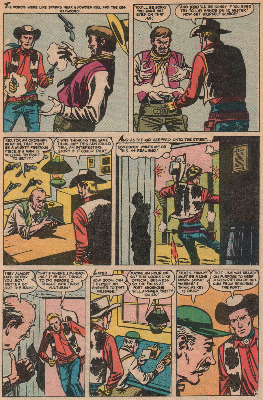 Read online Kid Colt Outlaw comic -  Issue #142 - 23