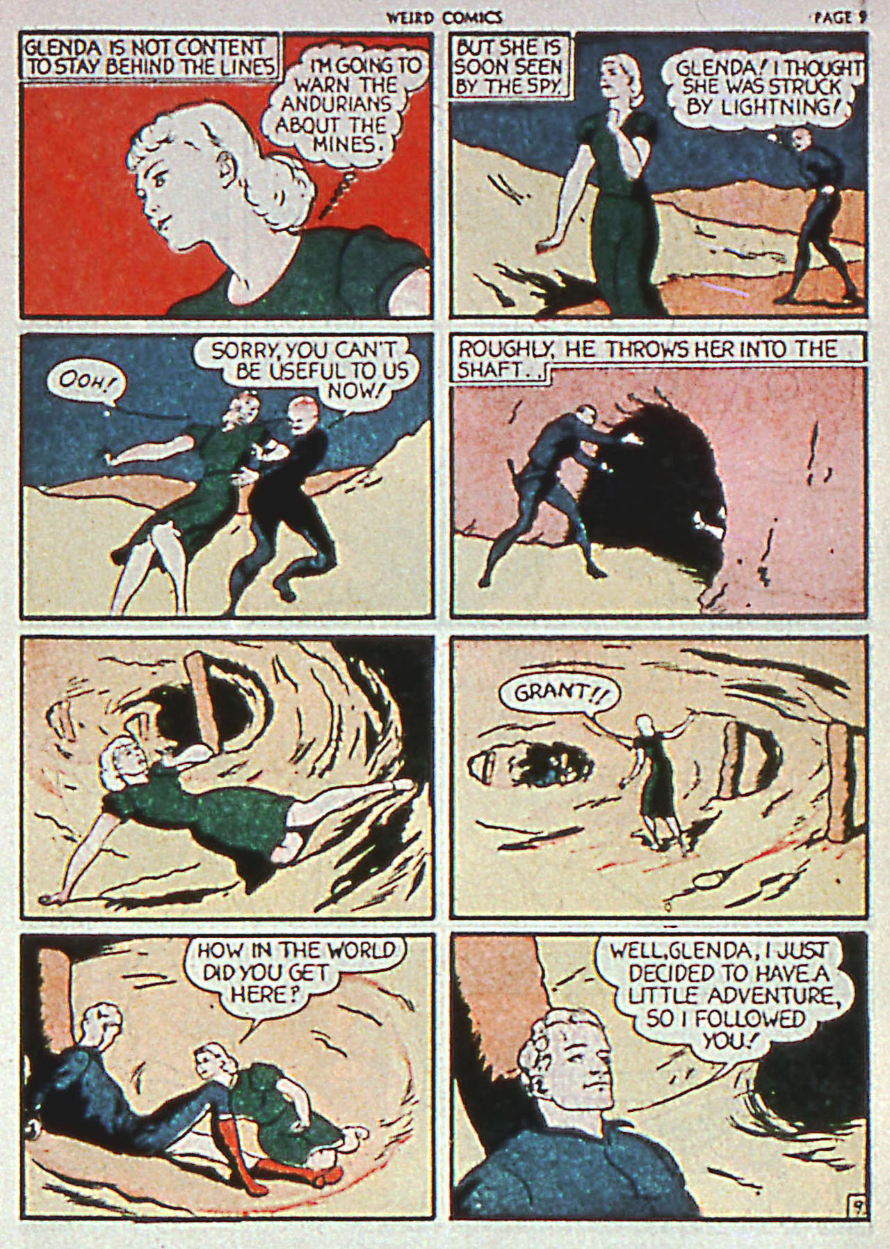 Read online Weird Comics comic -  Issue #1 - 11