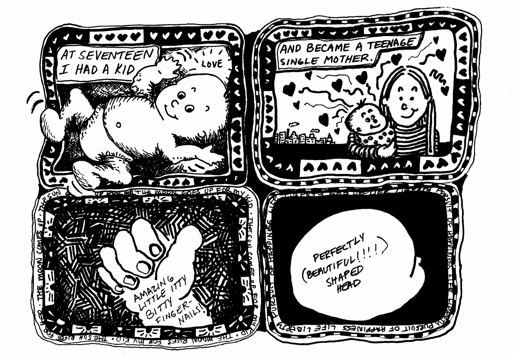 Read online Amazing True Story of a Teenage Single Mom comic -  Issue # TPB (Part 1) - 6