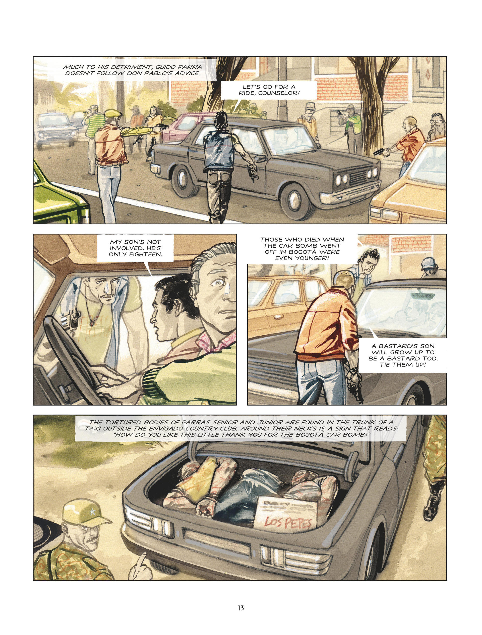 Read online Escobar - El Patrón comic -  Issue #3 - 11