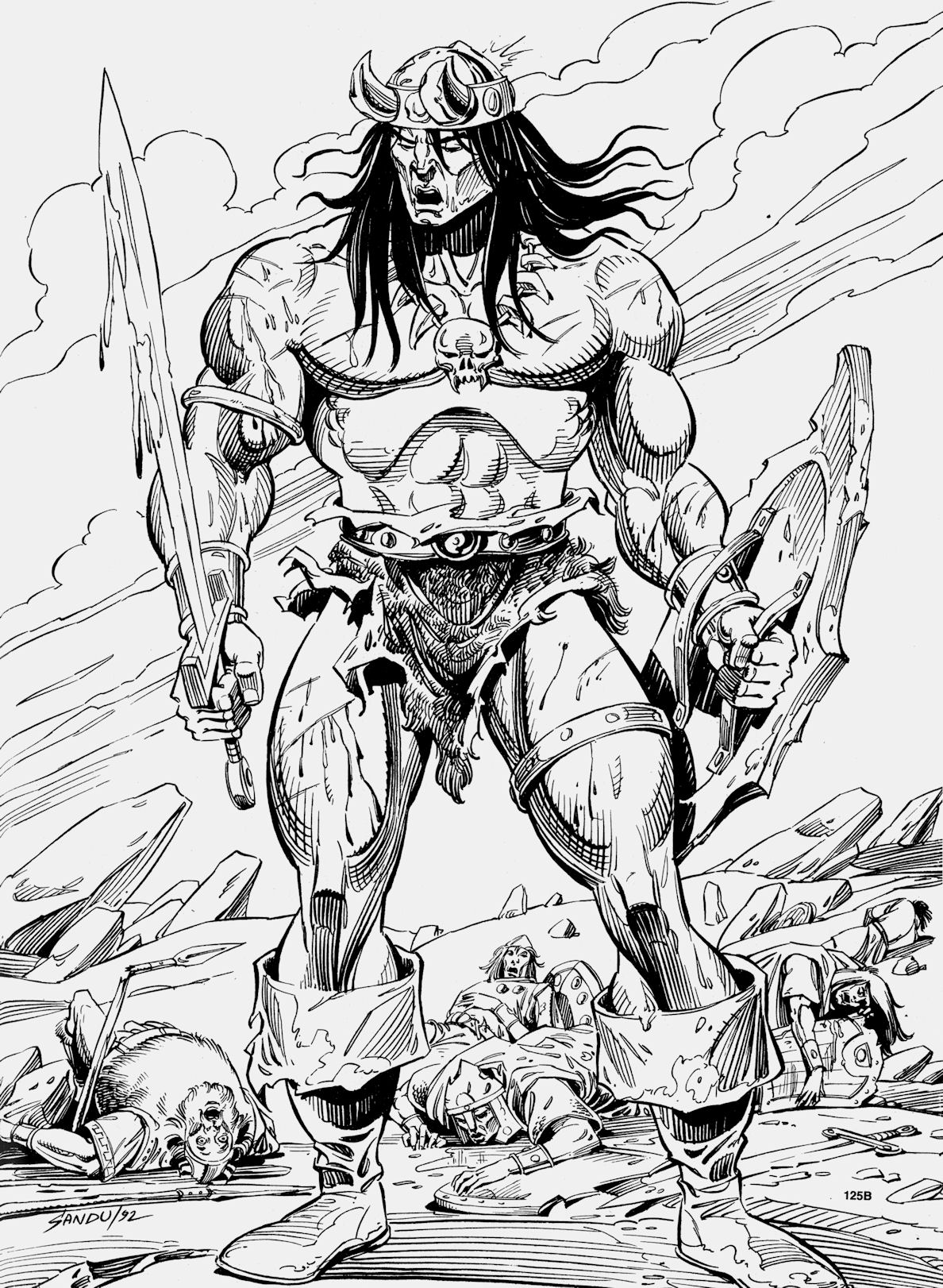 Read online Conan Saga comic -  Issue #61 - 57