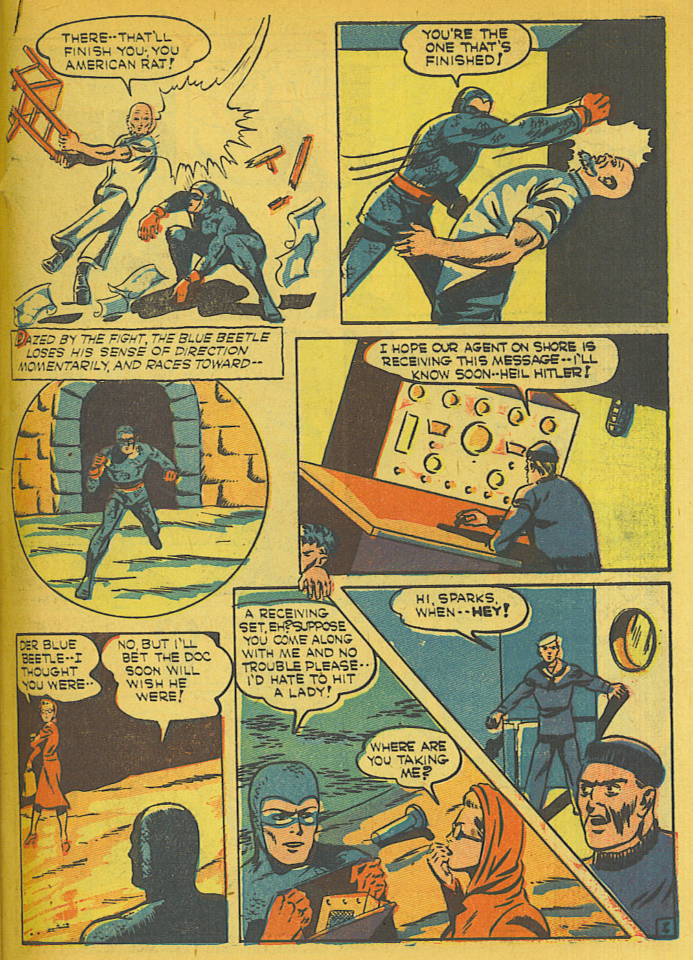 Read online The Blue Beetle comic -  Issue #20 - 53