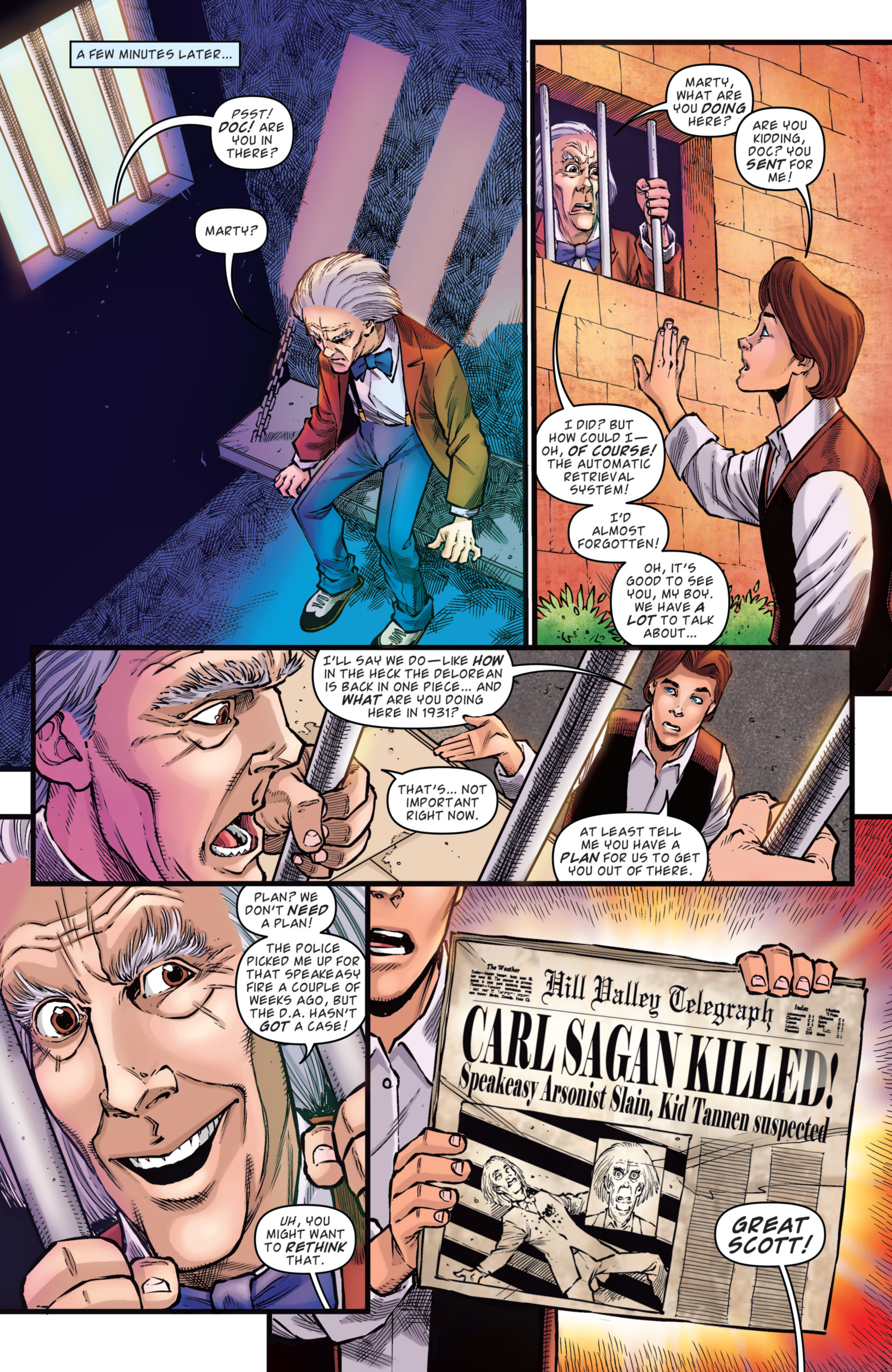 Read online Back to the Future: Citizen Brown comic -  Issue #1 - 12