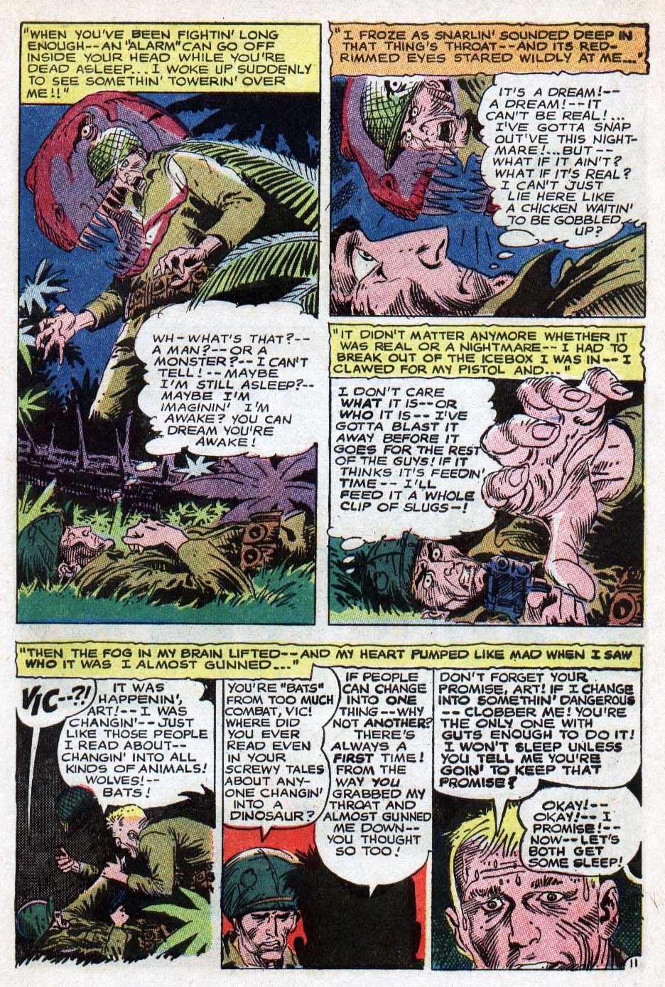 Read online Star Spangled War Stories (1952) comic -  Issue #124 - 13