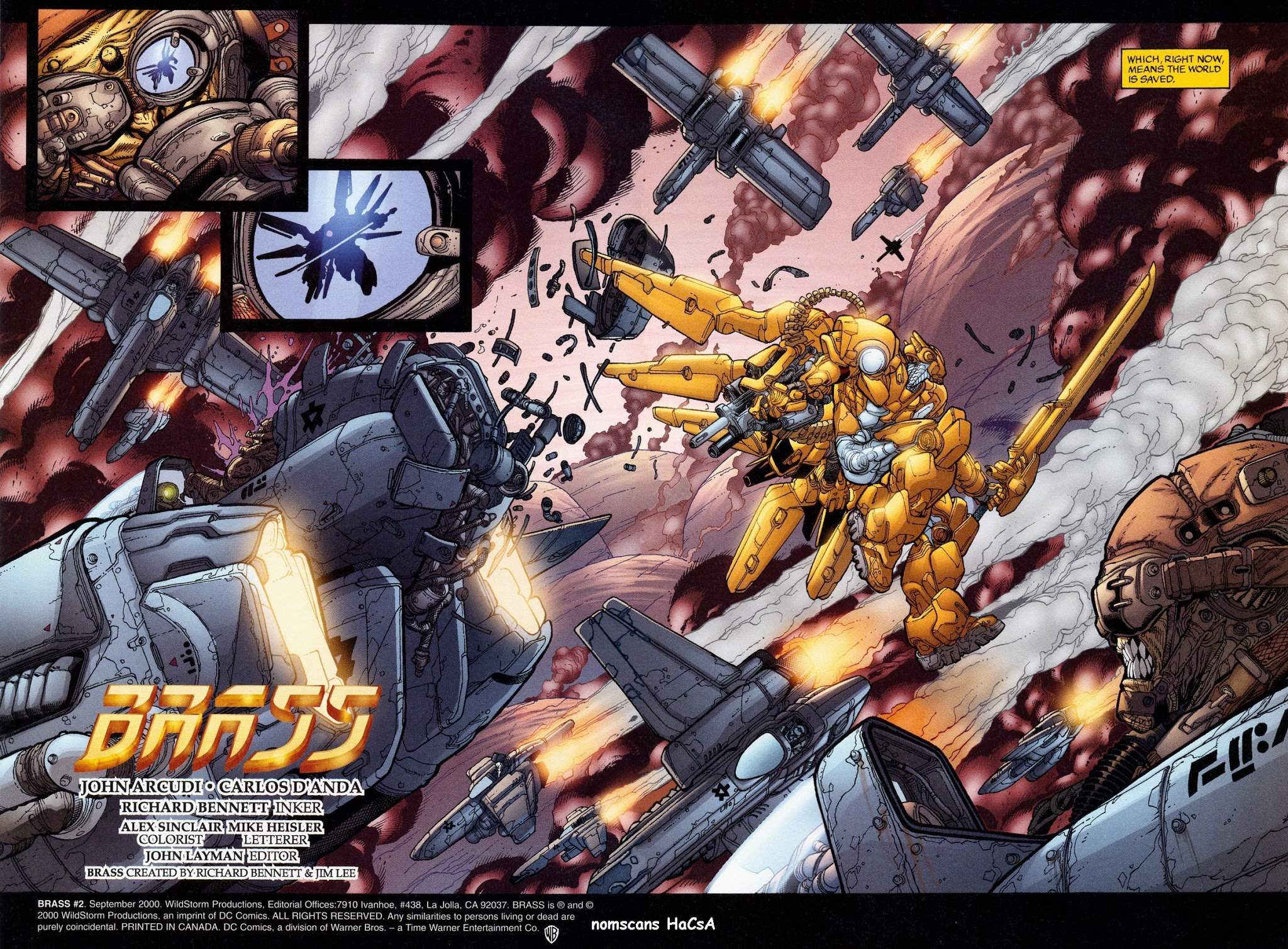 Read online Brass (2000) comic -  Issue #2 - 3