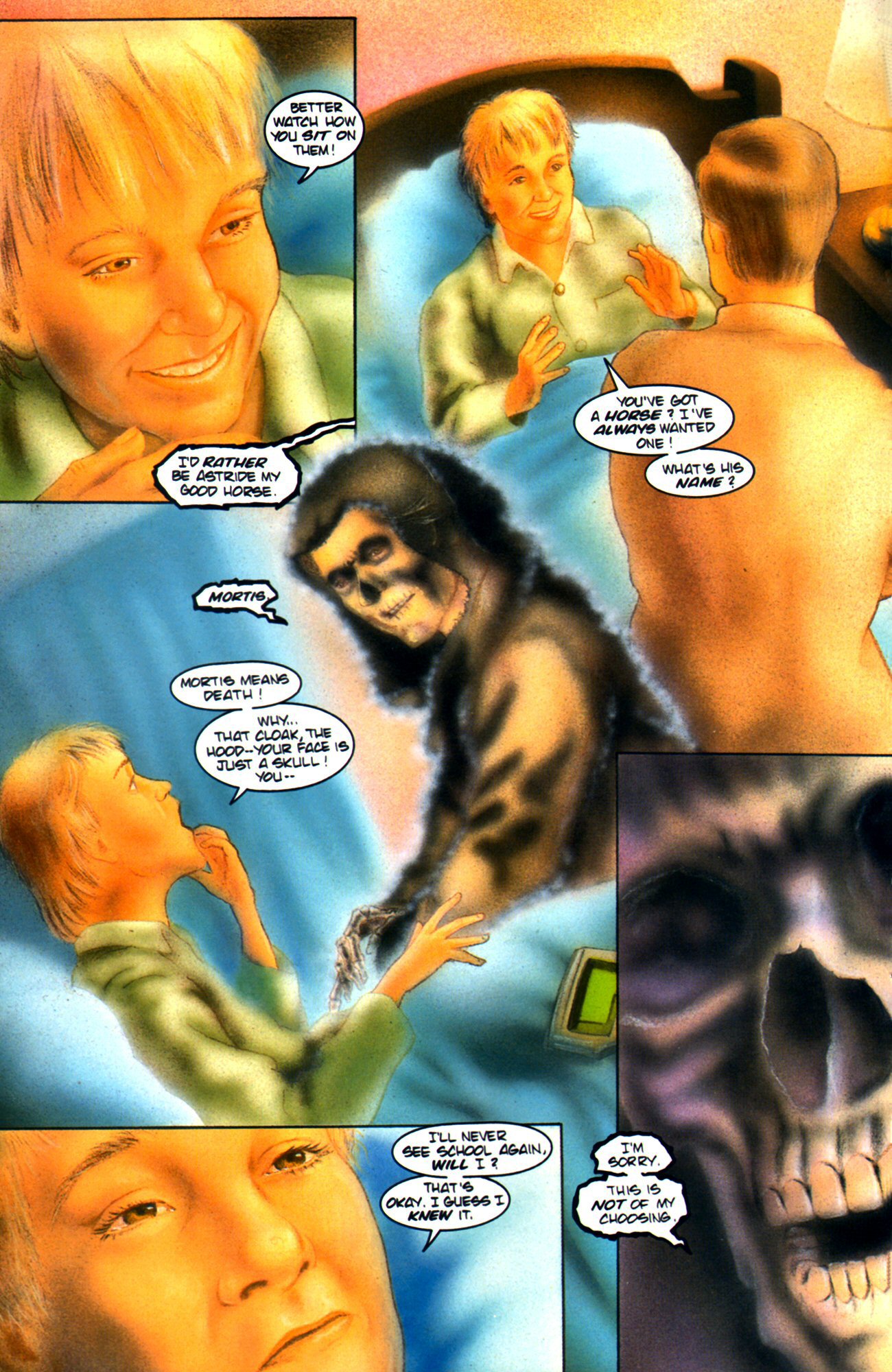 Read online Piers Anthony's Incarnations of Immortality: On A Pale Horse comic -  Issue #3 - 9