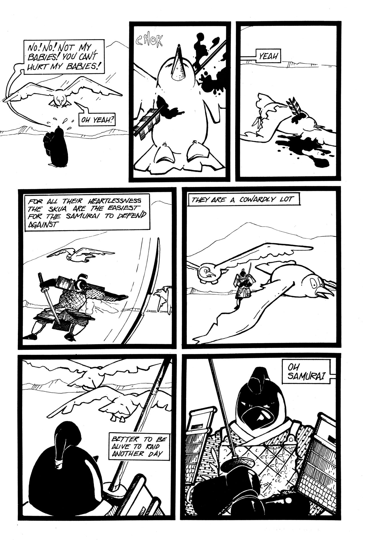 Read online Samurai Penguin comic -  Issue #1 - 21