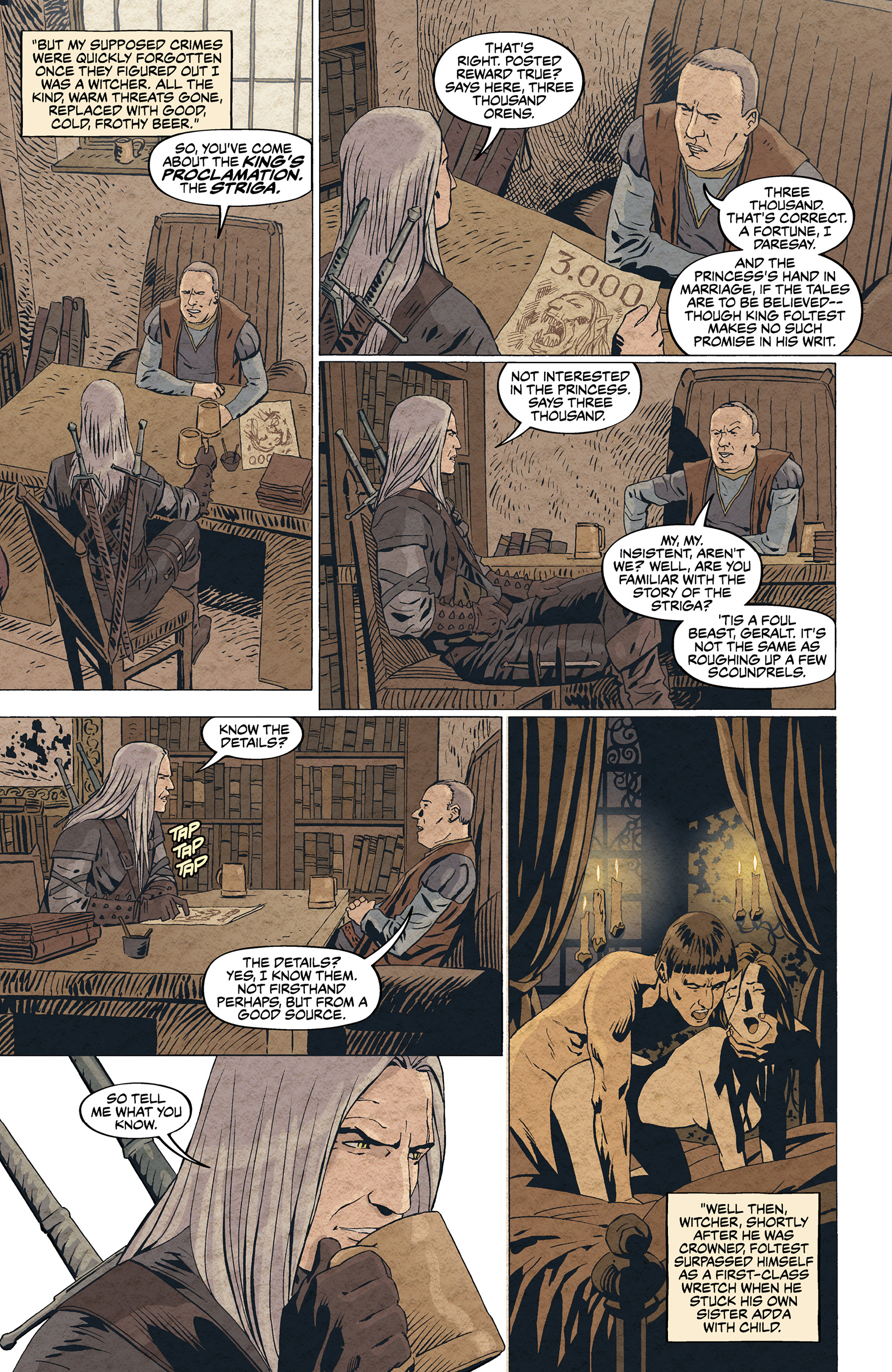 Read online The Witcher: Curse of Crows comic -  Issue #1 - 12