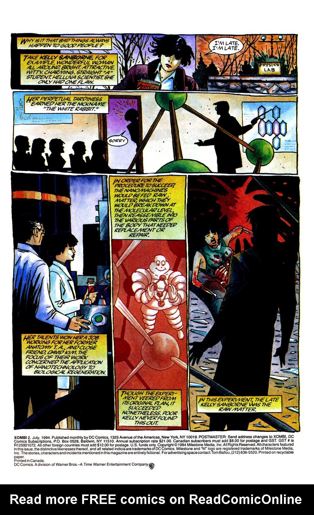 Read online Xombi (1994) comic -  Issue #2 - 2