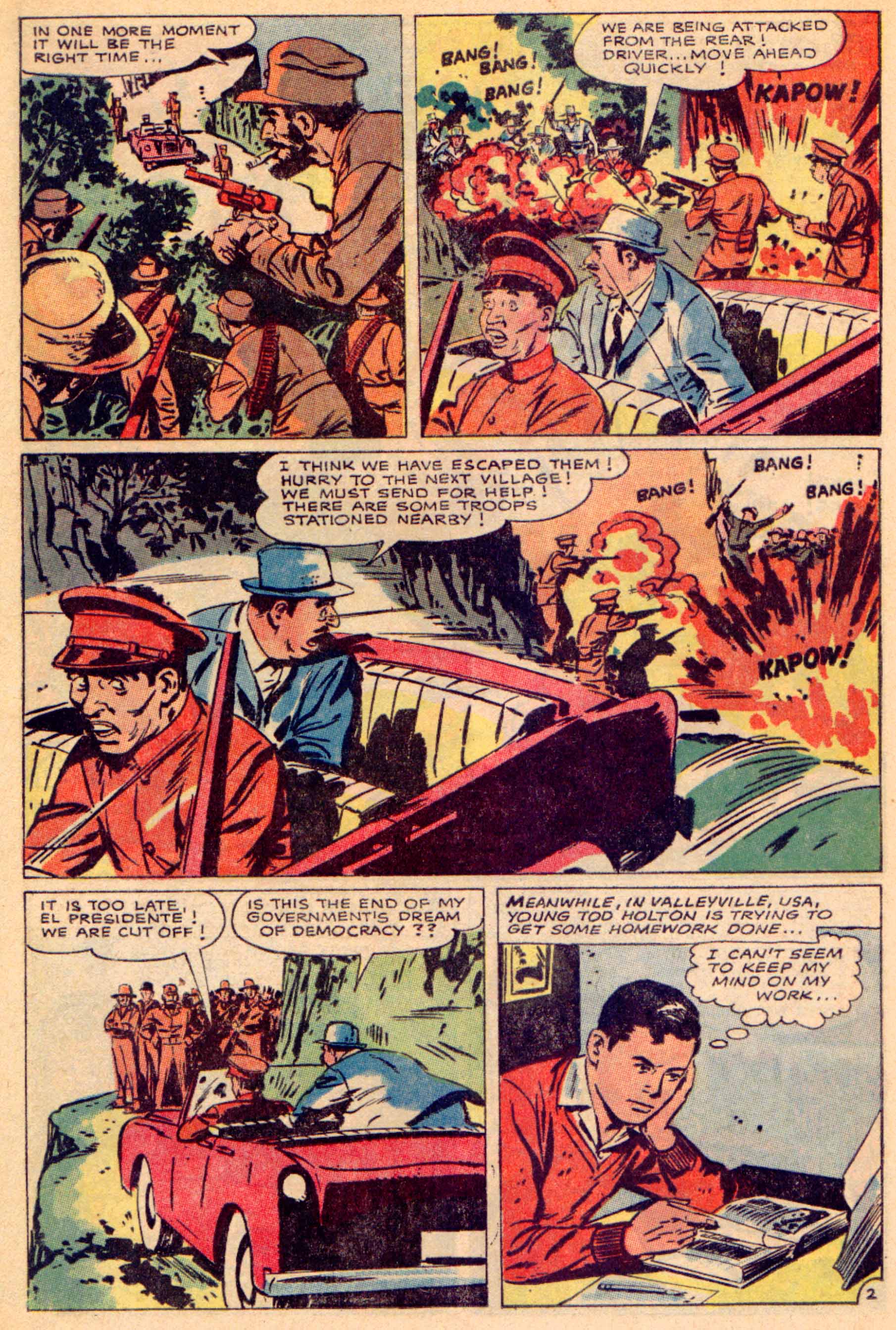 Read online Super Green Beret comic -  Issue #1 - 16