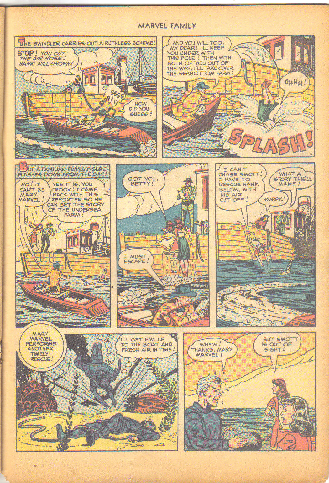 Read online The Marvel Family comic -  Issue #43 - 32