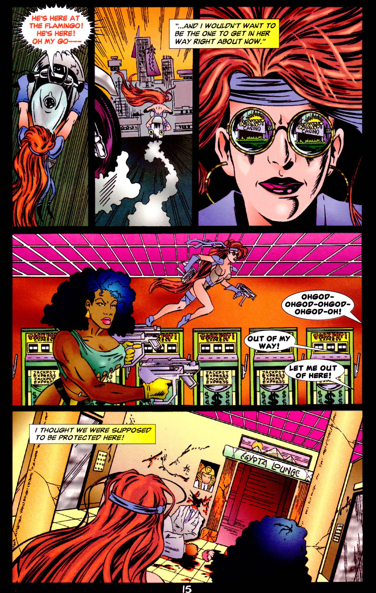 Read online Bad Girls of Blackout comic -  Issue #0 - 18