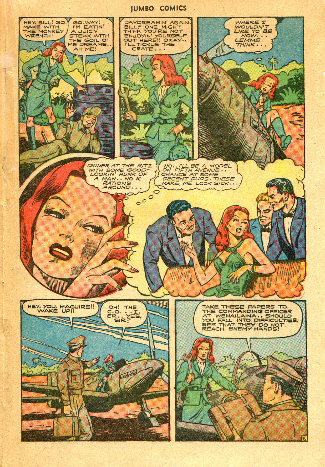 Read online Jumbo Comics comic -  Issue #70 - 29