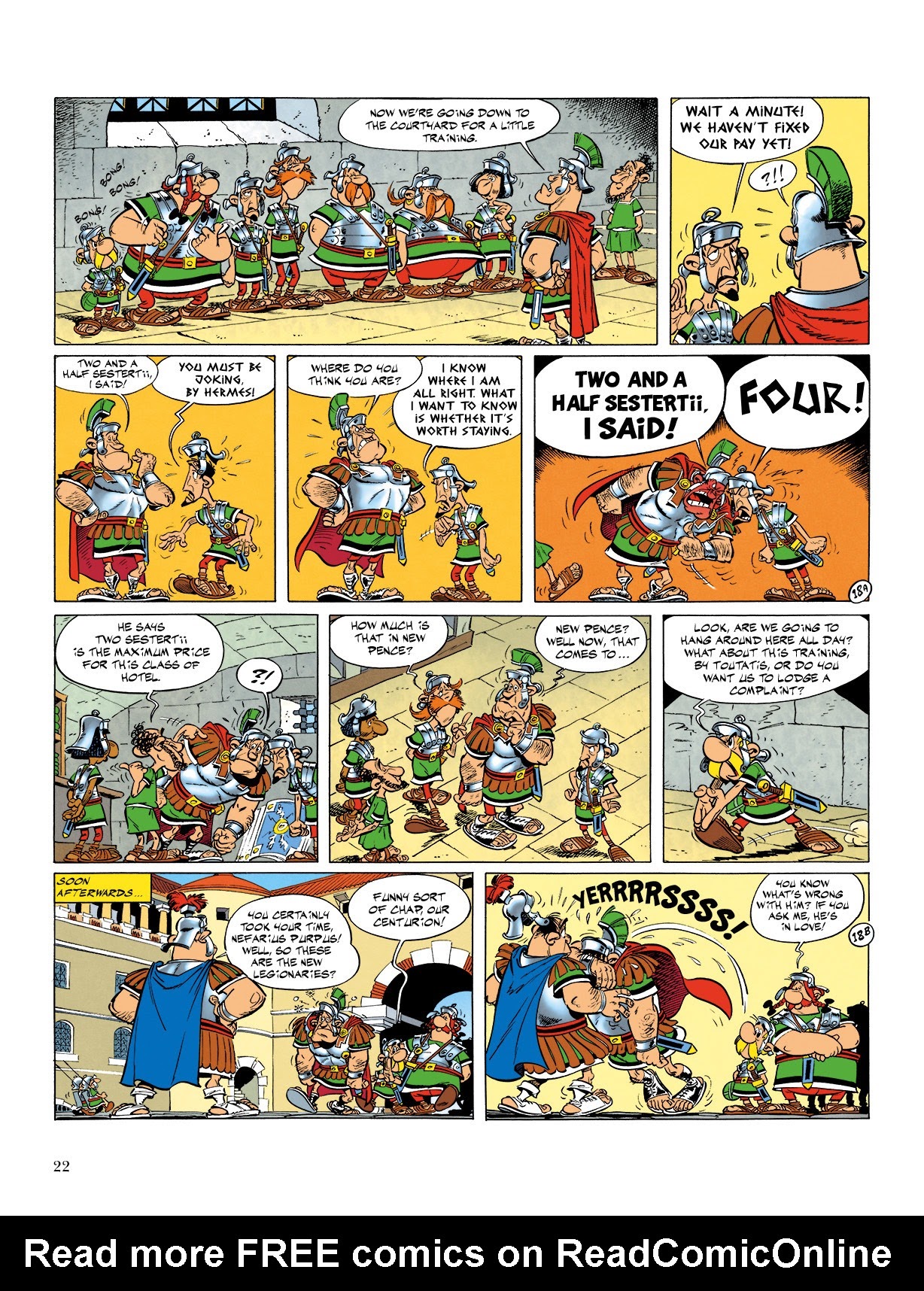 Read online Asterix comic -  Issue #10 - 23