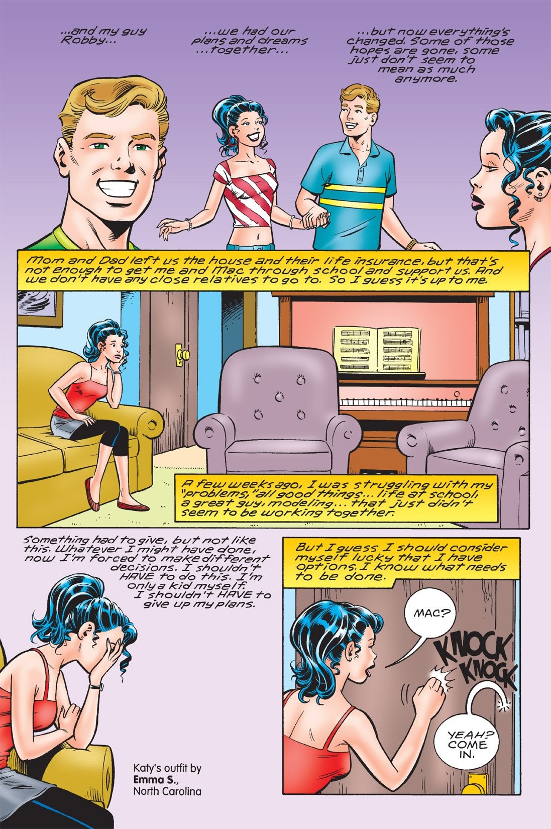 Read online Katy Keene: Model Behavior comic -  Issue # TPB - 17