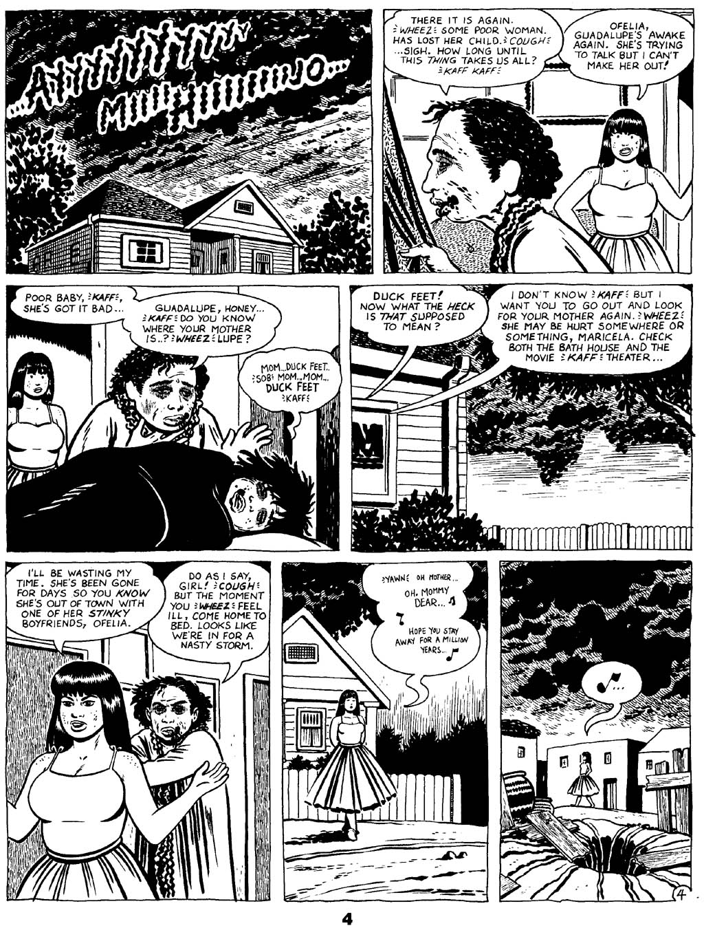 Read online Love and Rockets (1982) comic -  Issue #18 - 6