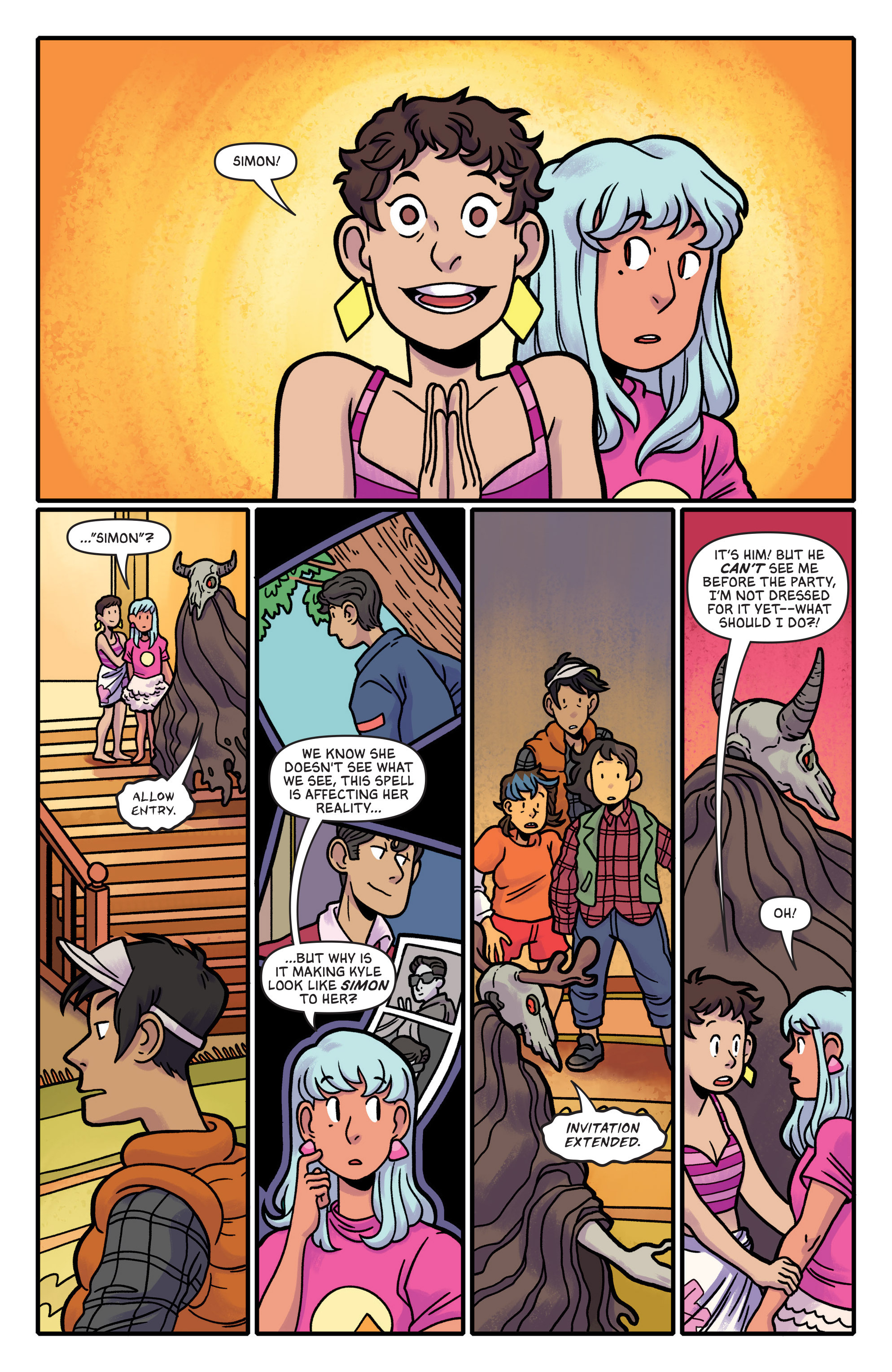 Read online Lumberjanes/Gotham Academy comic -  Issue #4 - 17