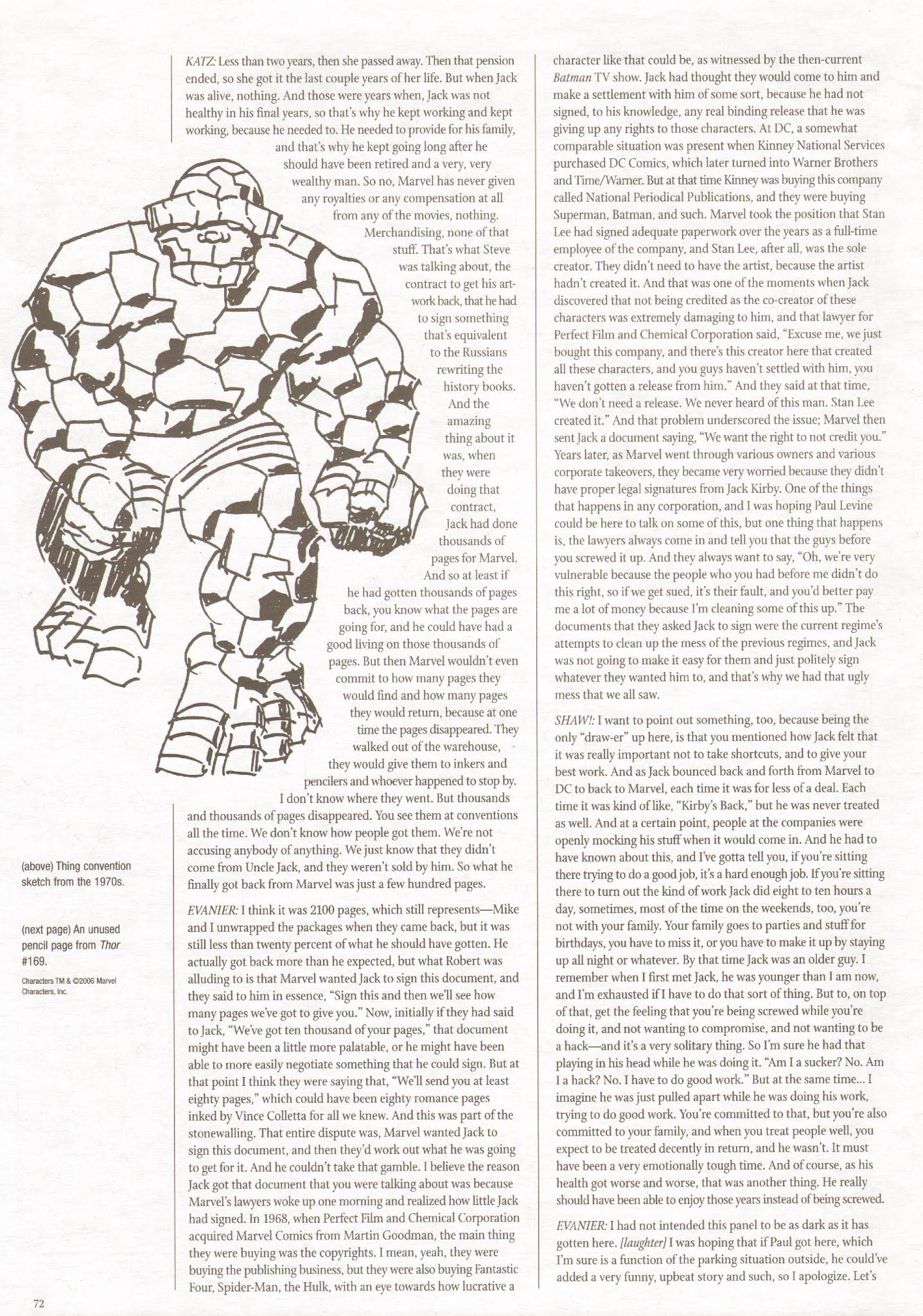 Read online The Jack Kirby Collector comic -  Issue #45 - 73
