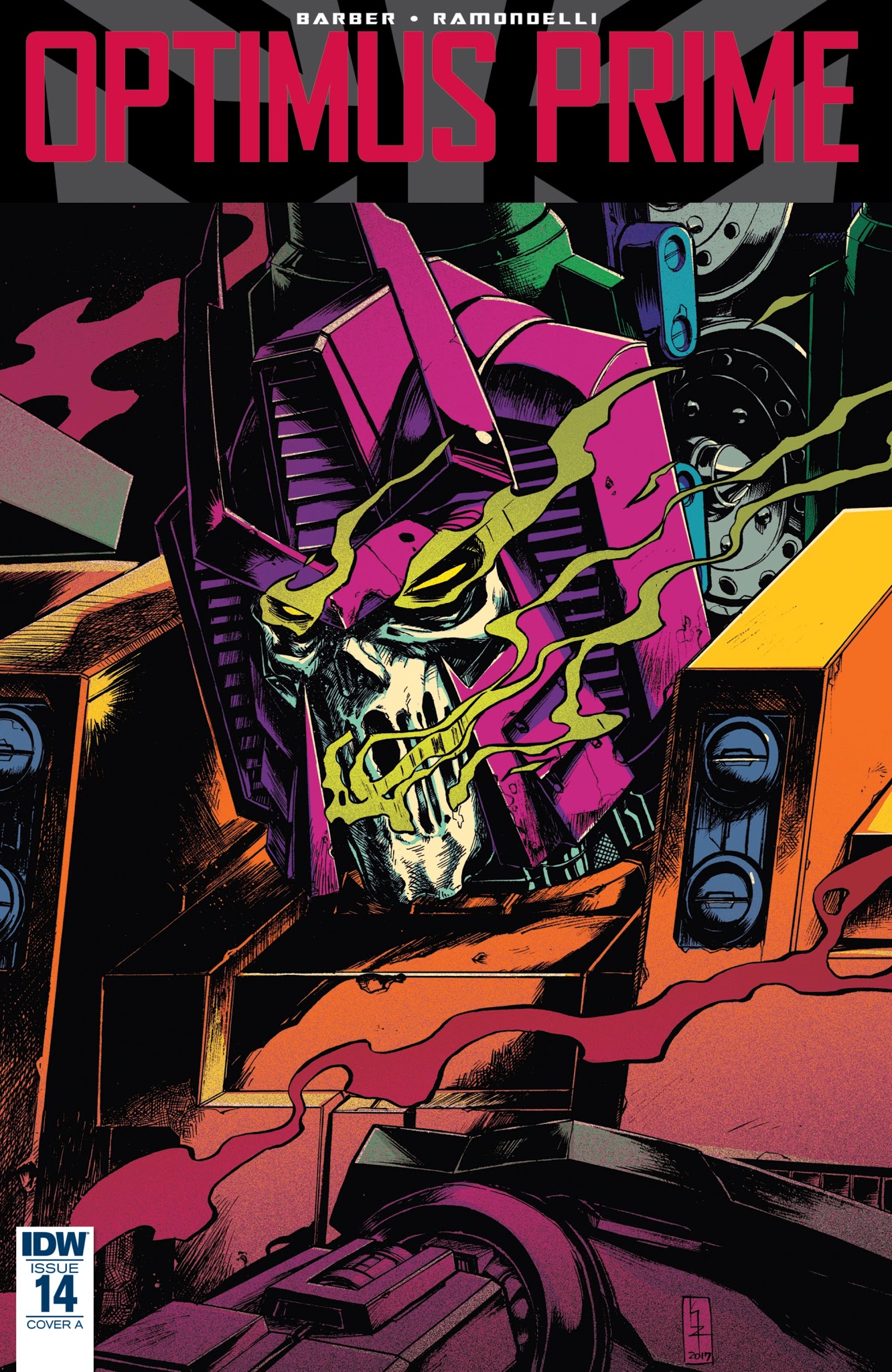 Read online Optimus Prime comic -  Issue #14 - 1
