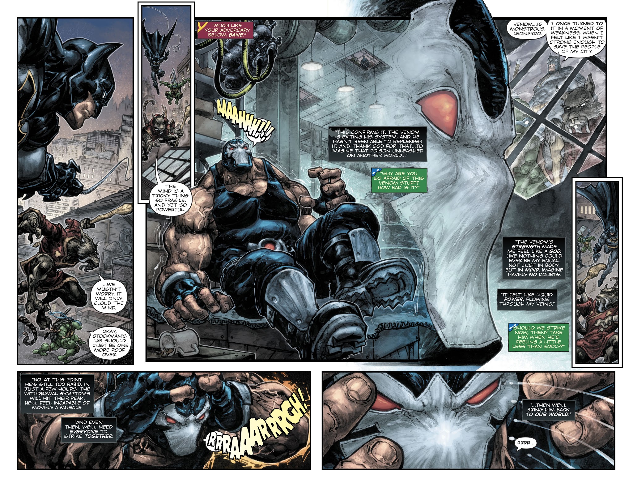 Read online Batman/Teenage Mutant Ninja Turtles II comic -  Issue #3 - 7