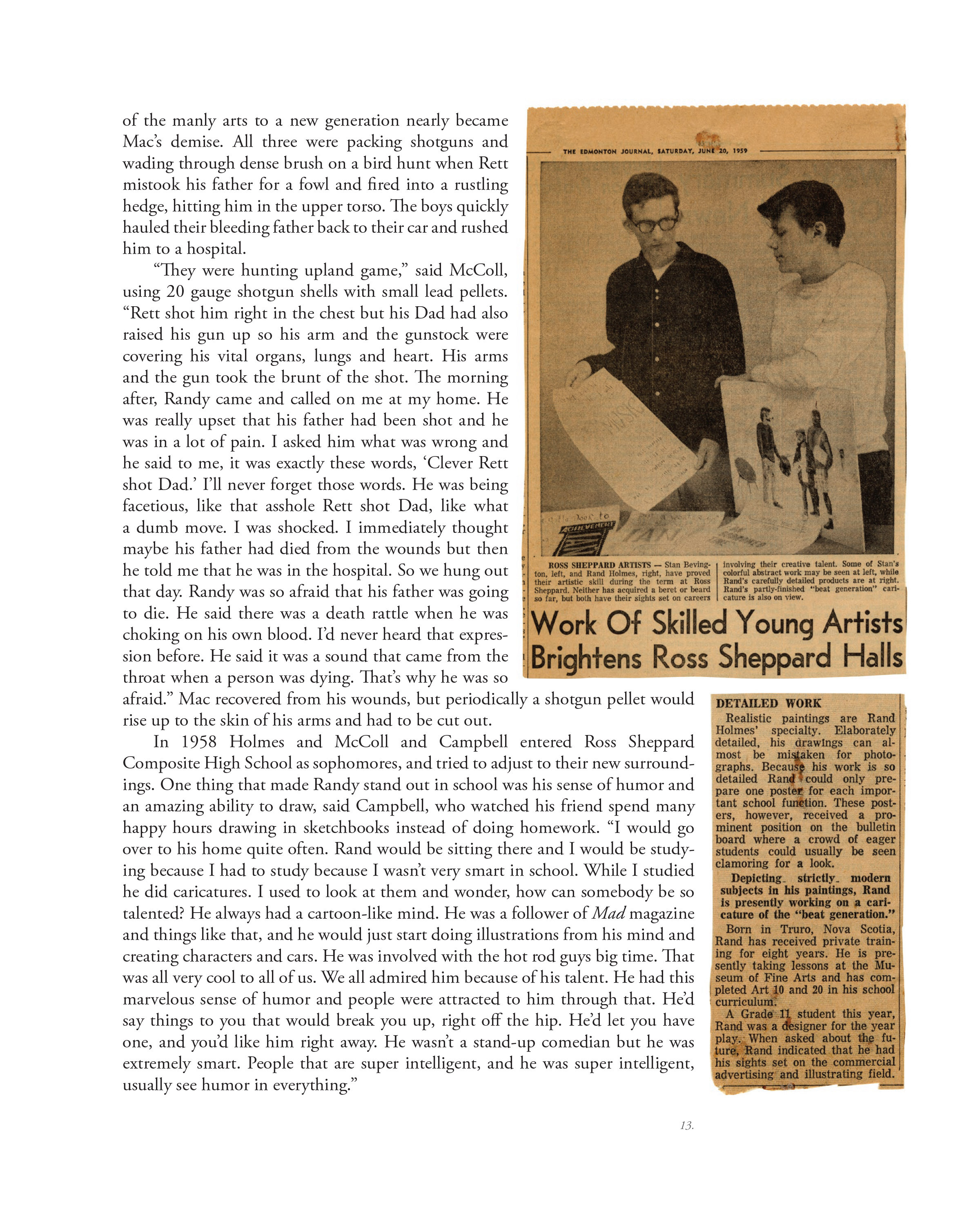 Read online The Artist Himself: A Rand Holmes Retrospective comic -  Issue # TPB (Part 1) - 13