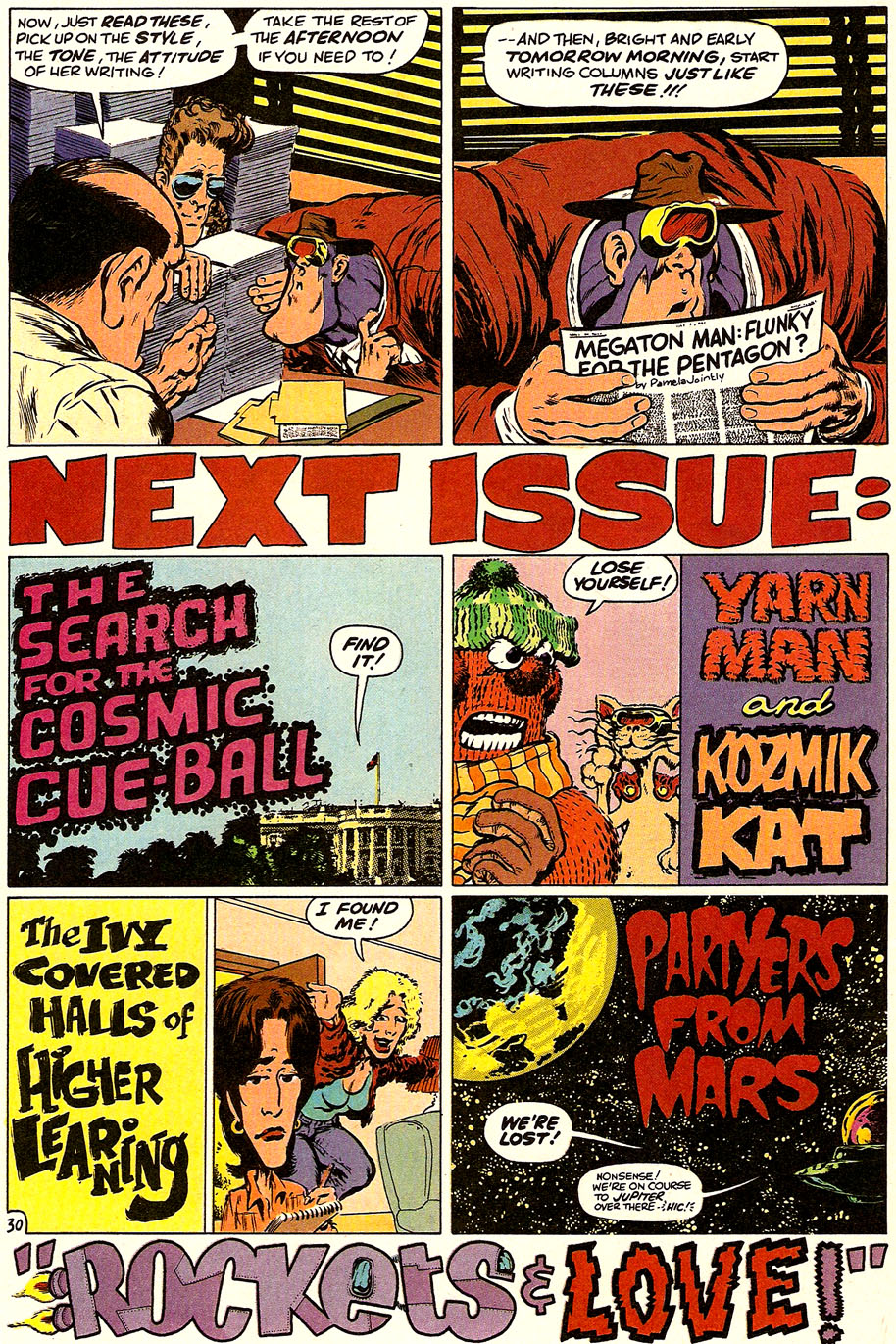 Read online Megaton Man comic -  Issue #2 - 32