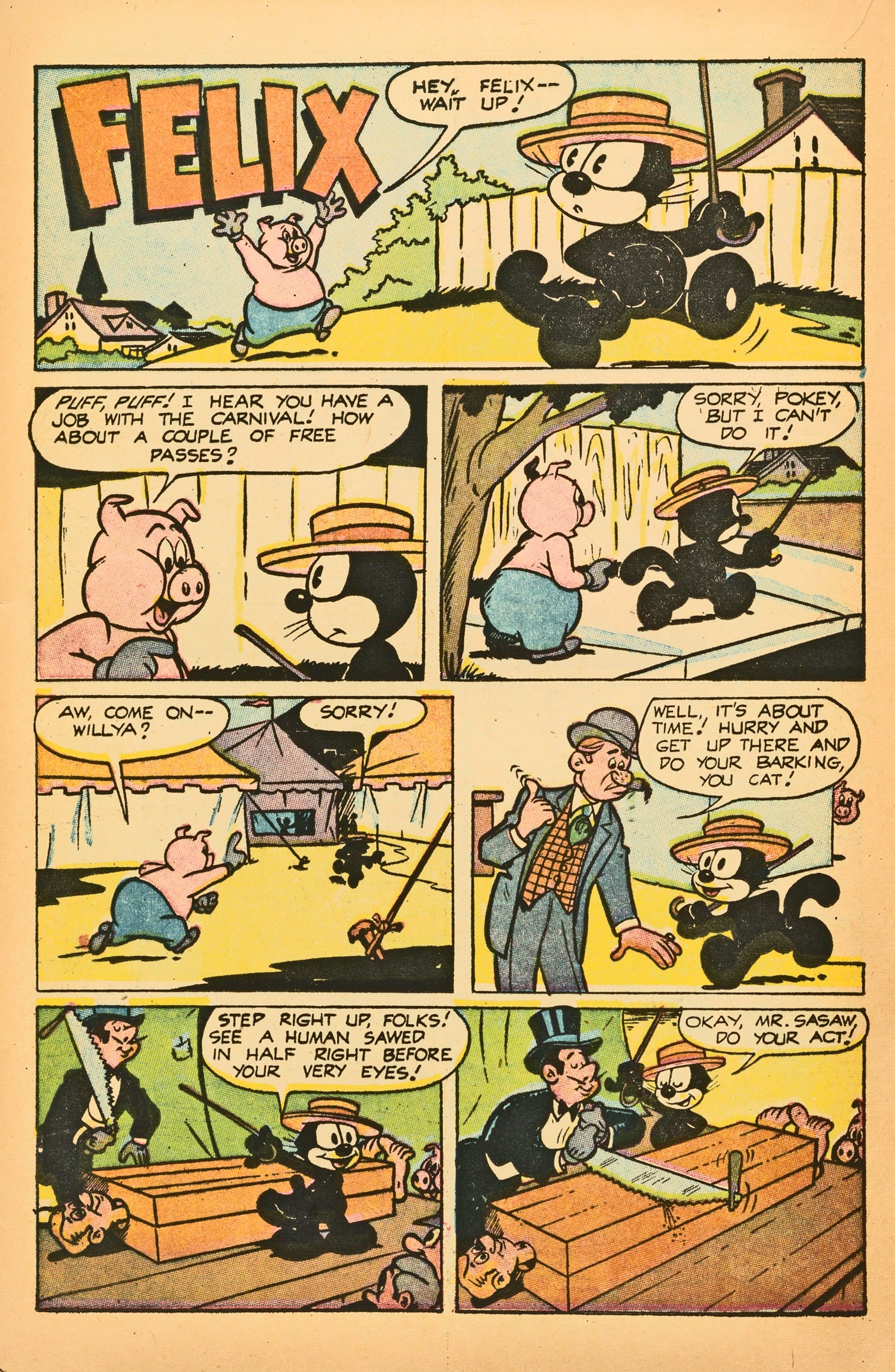 Read online Felix the Cat (1951) comic -  Issue #59 - 20