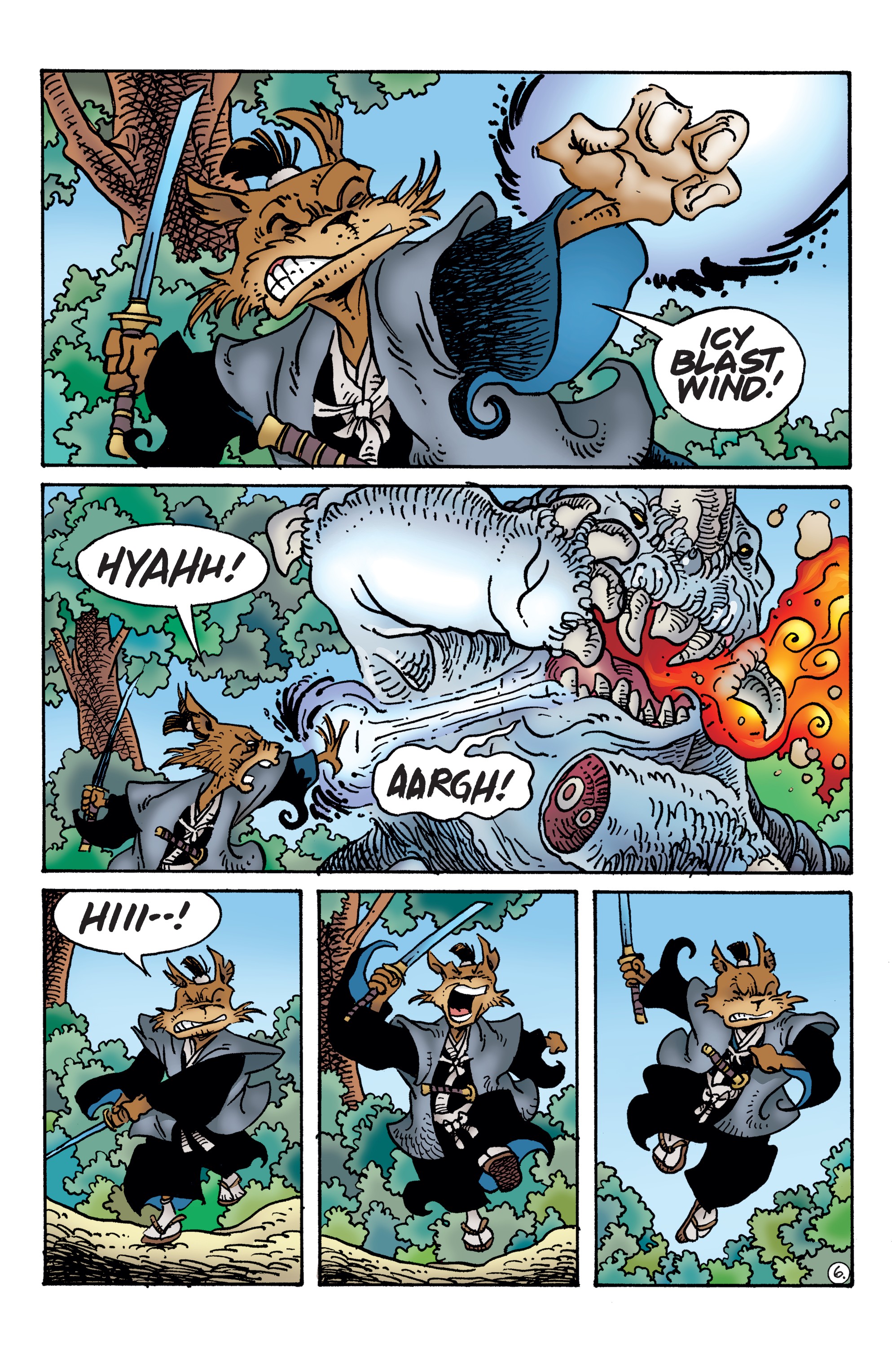 Read online Usagi Yojimbo (2019) comic -  Issue #1 - 8