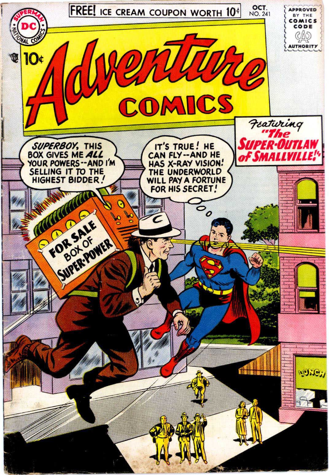 Read online Adventure Comics (1938) comic -  Issue #241 - 1