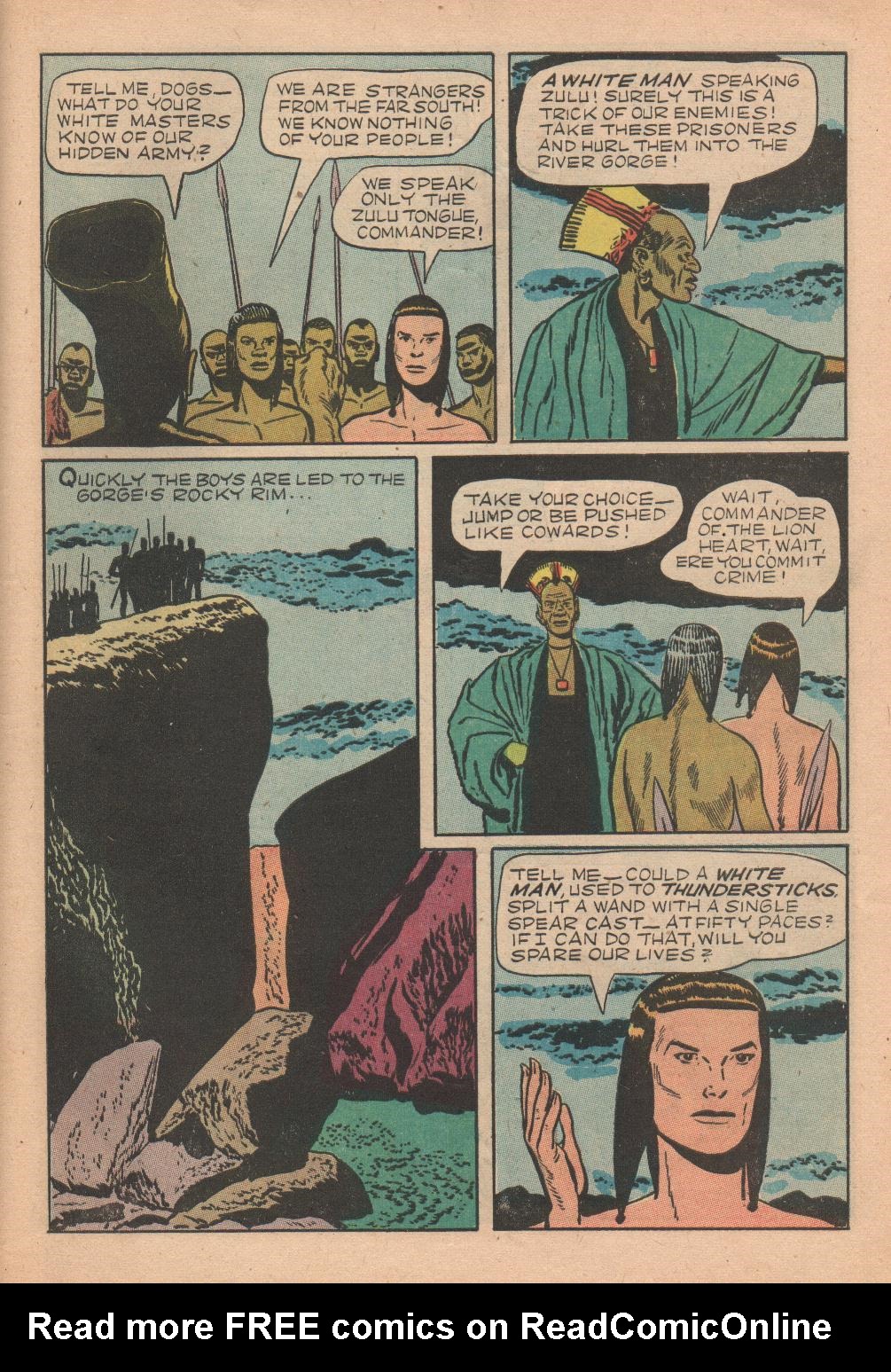 Read online Tarzan (1948) comic -  Issue #31 - 31