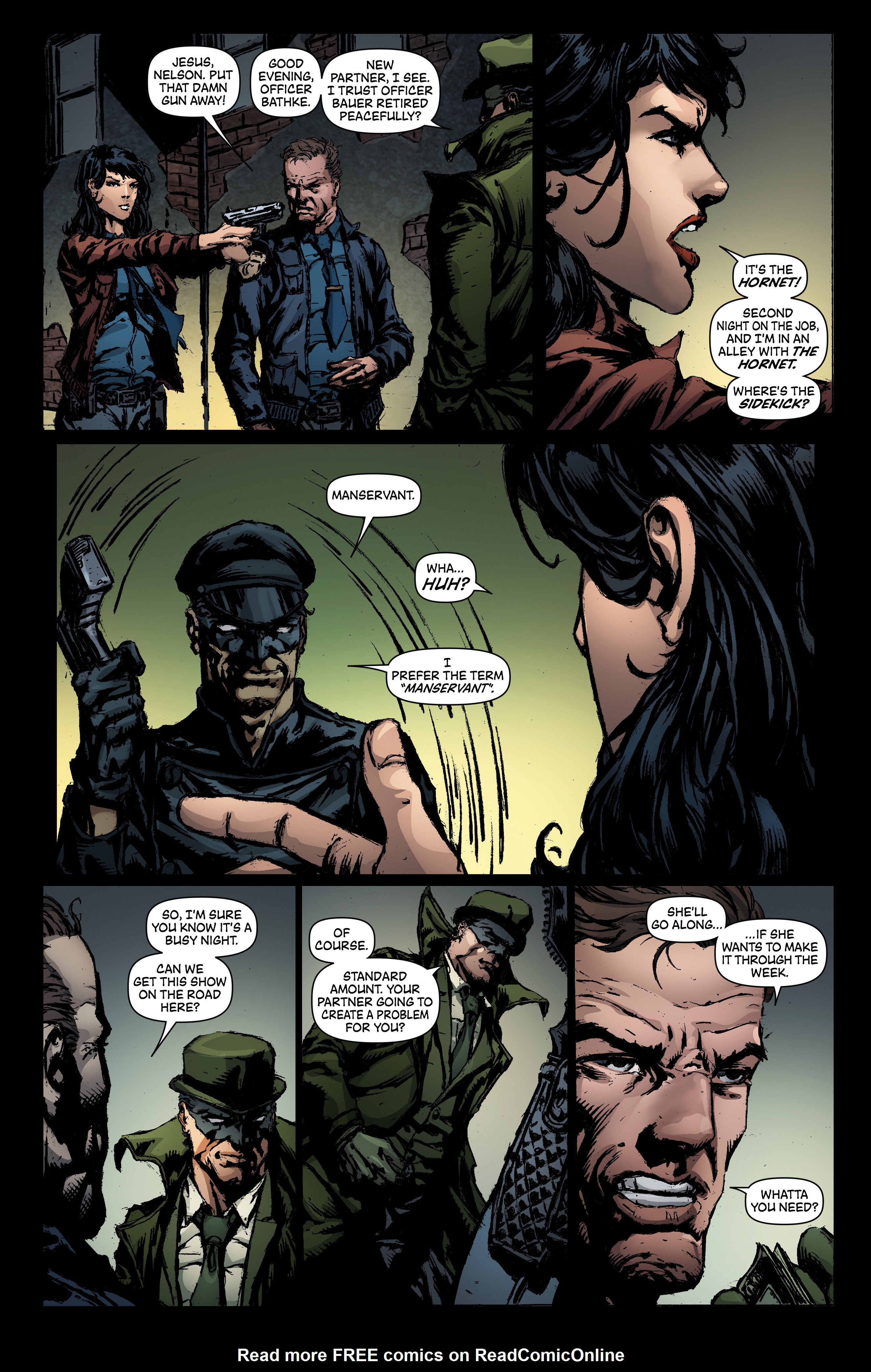 Read online Green Hornet: Blood Ties comic -  Issue #3 - 17