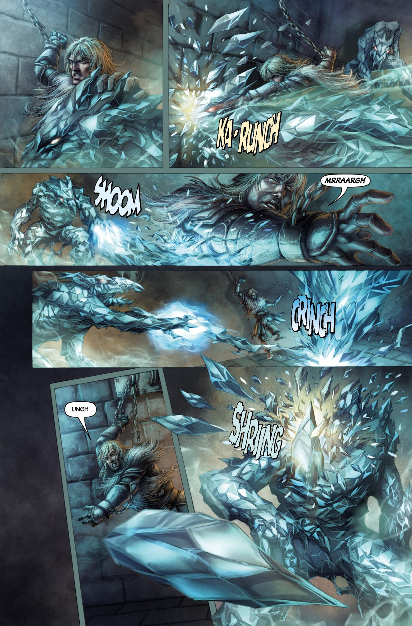 Read online Dark Souls: Winter's Spite comic -  Issue #3 - 17