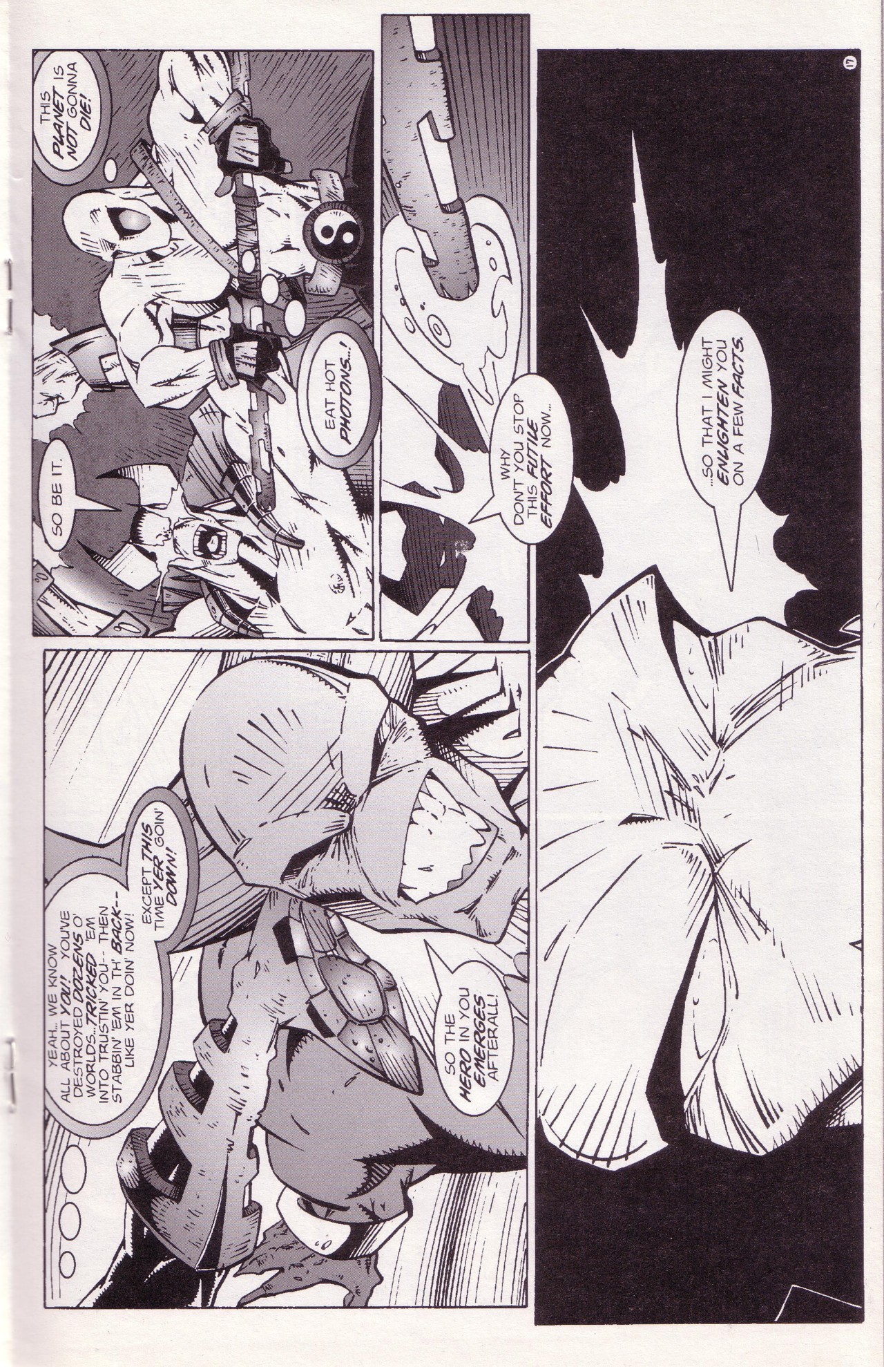 Read online Zen Intergalactic Ninja: Starquest comic -  Issue #3 - 19