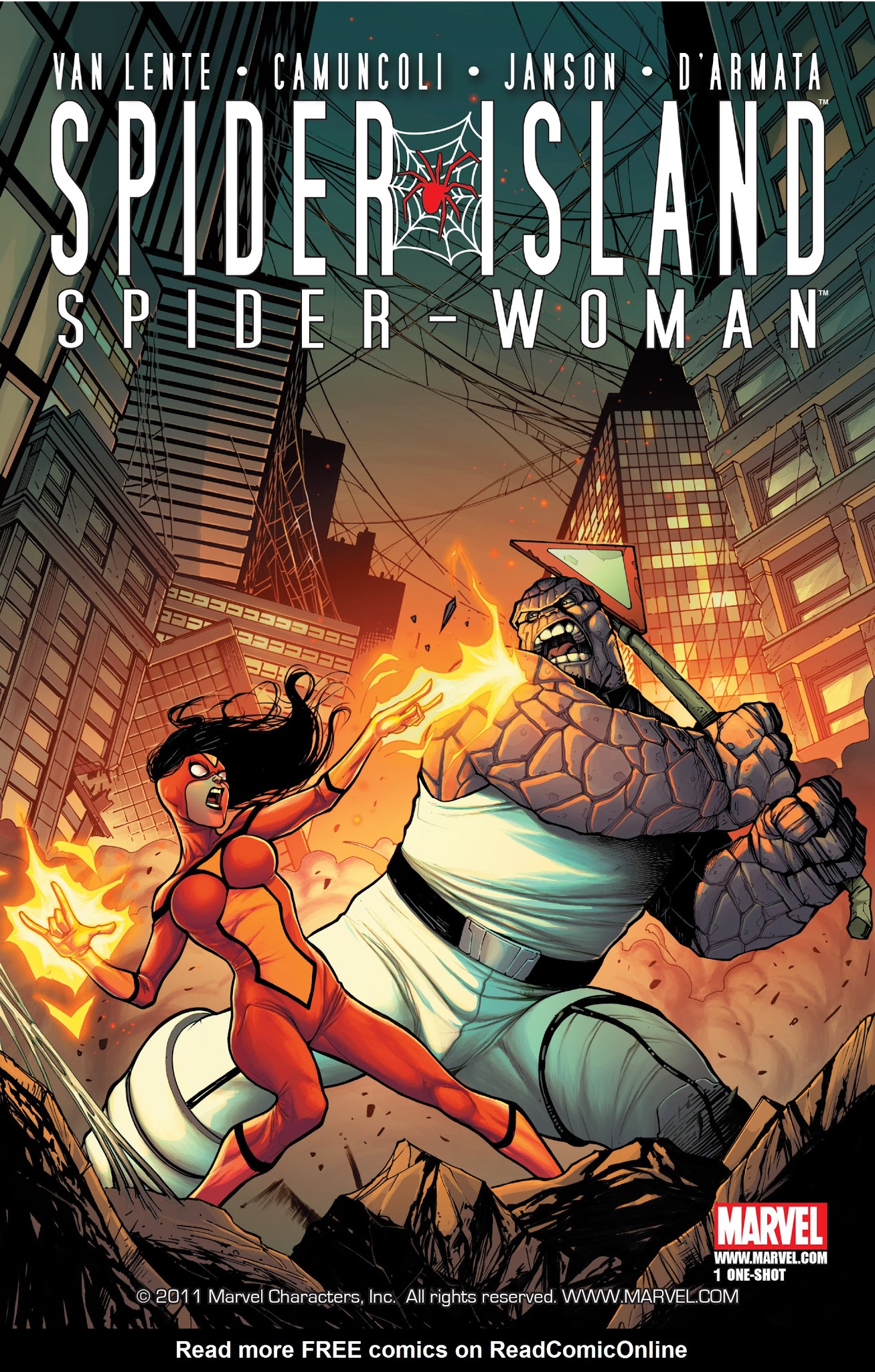 Read online Spider-Island: Spider-Woman comic -  Issue # Full - 1