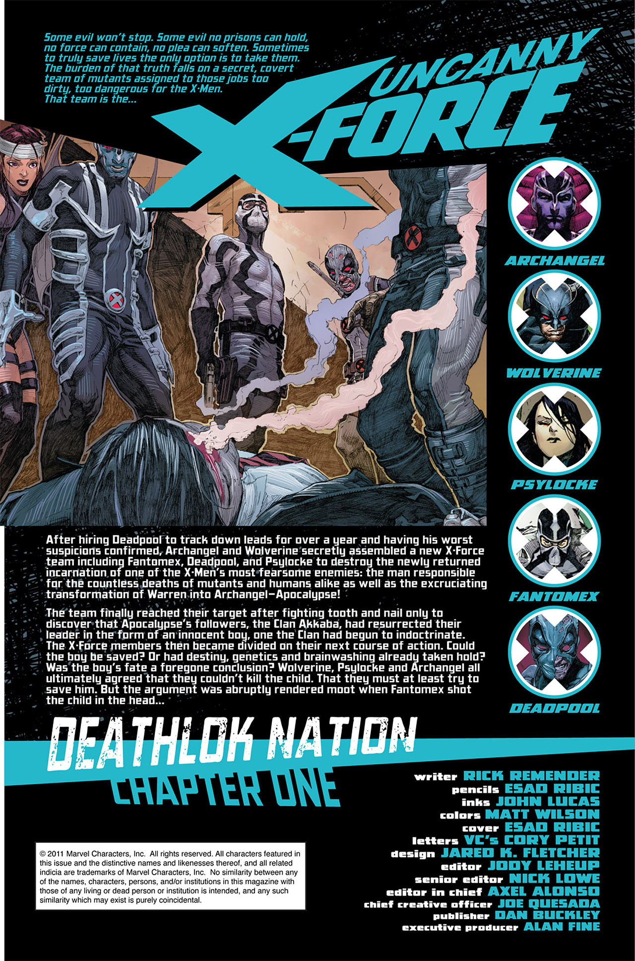 Read online Uncanny X-Force (2010) comic -  Issue #5 - 2