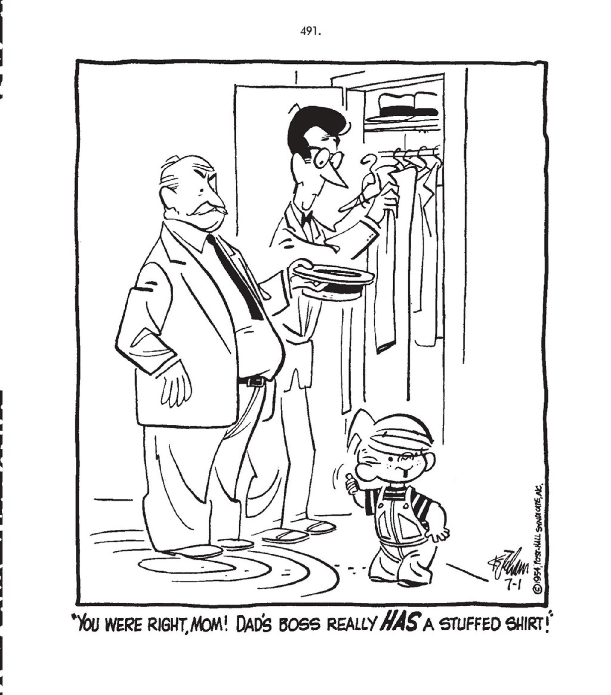 Read online Hank Ketcham's Complete Dennis the Menace comic -  Issue # TPB 2 (Part 6) - 17