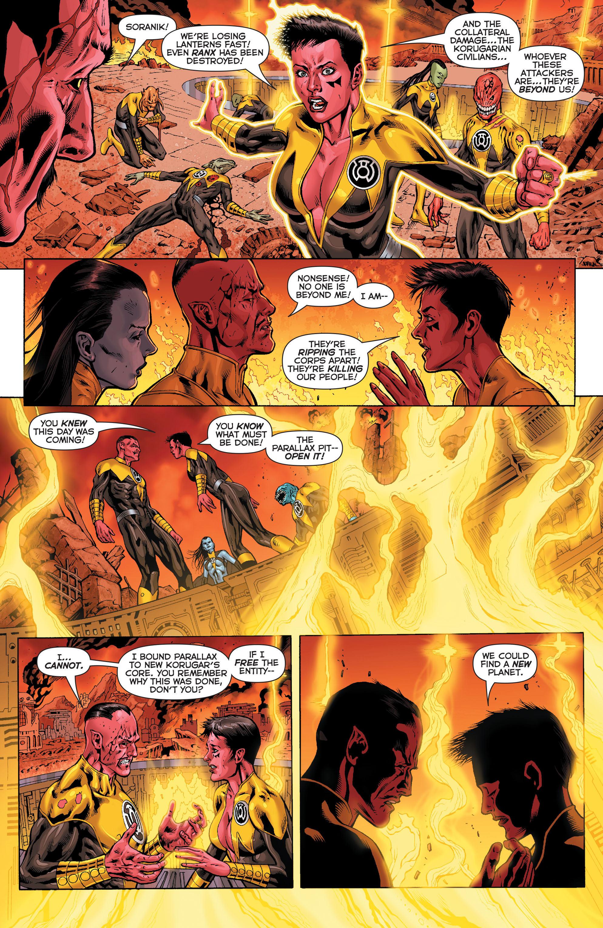 Read online Sinestro: Futures End comic -  Issue # Full - 9