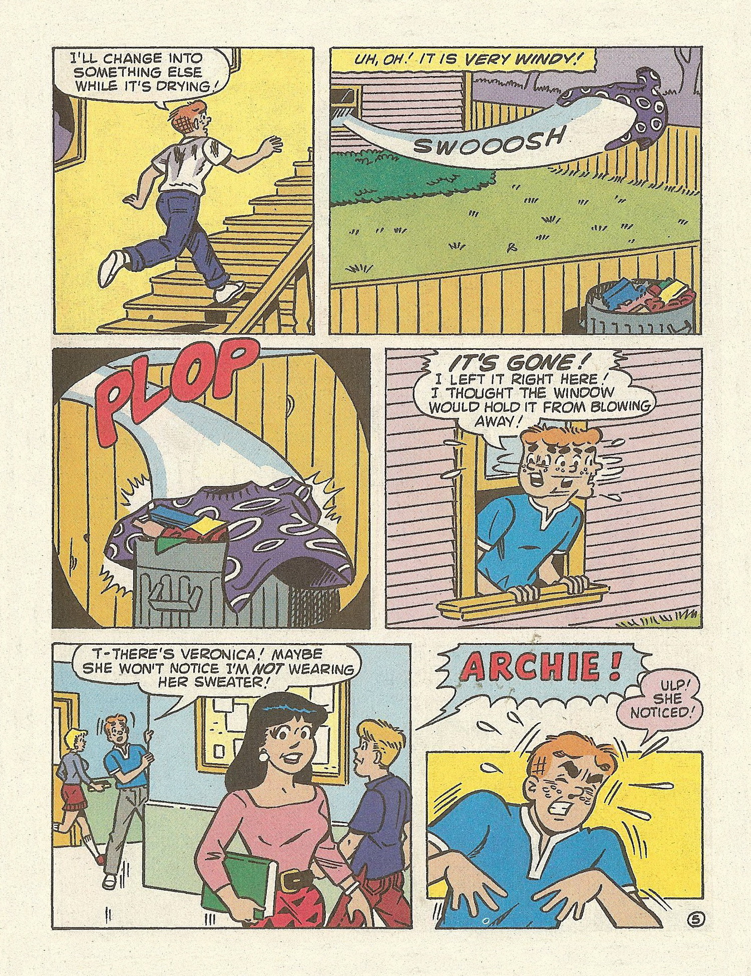 Read online Betty and Veronica Digest Magazine comic -  Issue #72 - 17