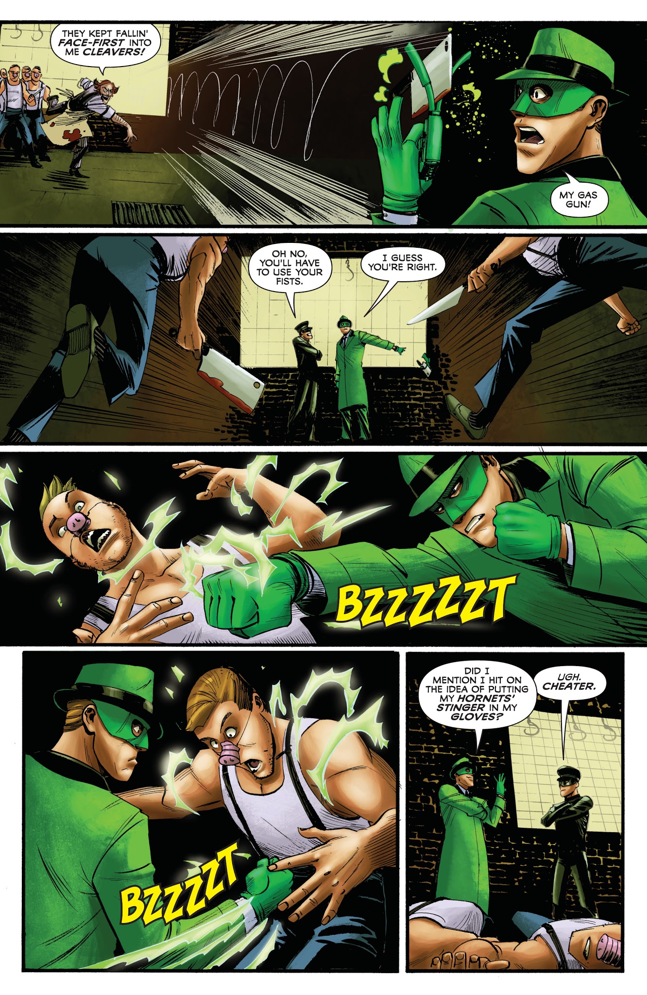 Read online The Green Hornet '66 Meets the Spirit comic -  Issue #3 - 16