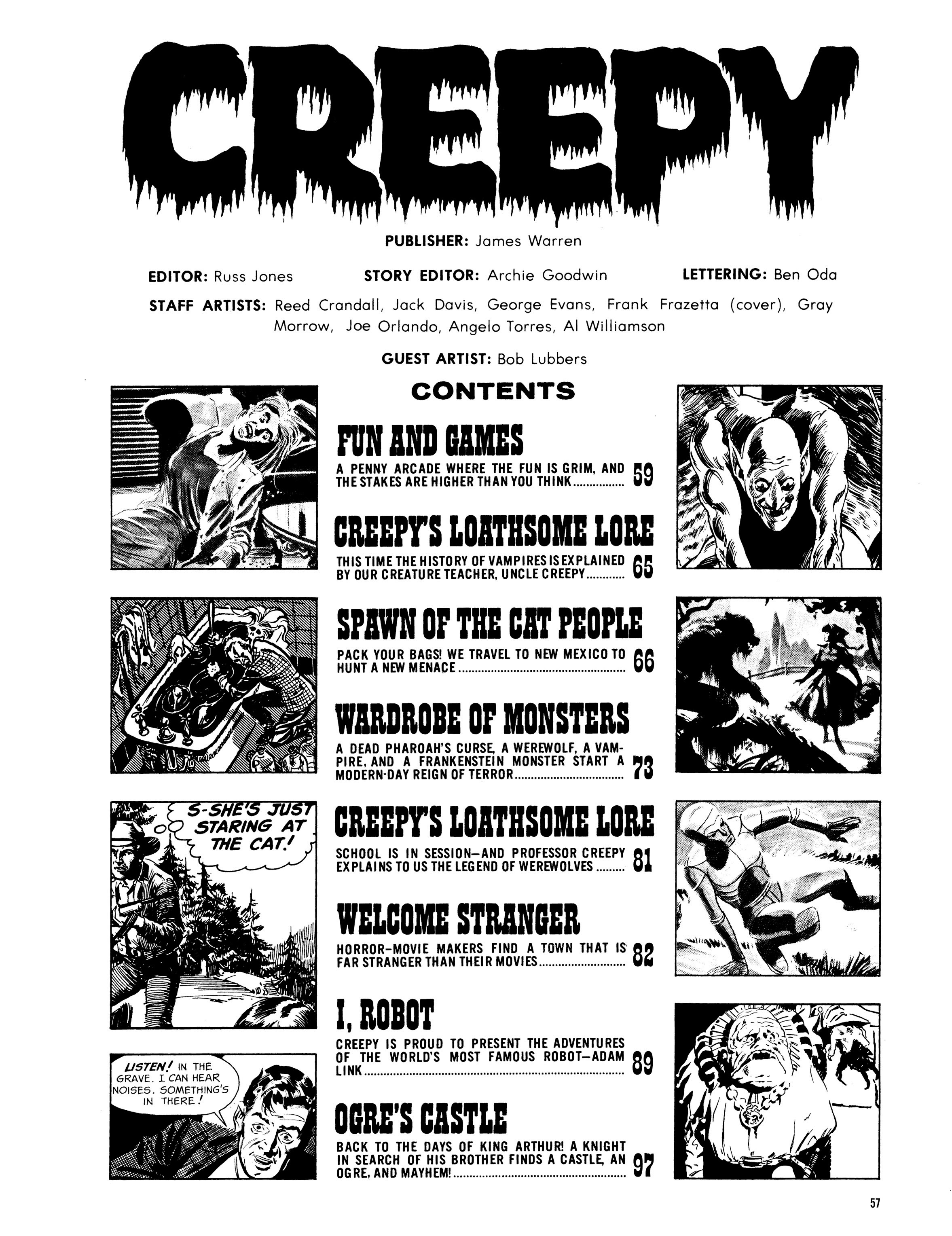 Read online Creepy Archives comic -  Issue # TPB 1 (Part 1) - 60