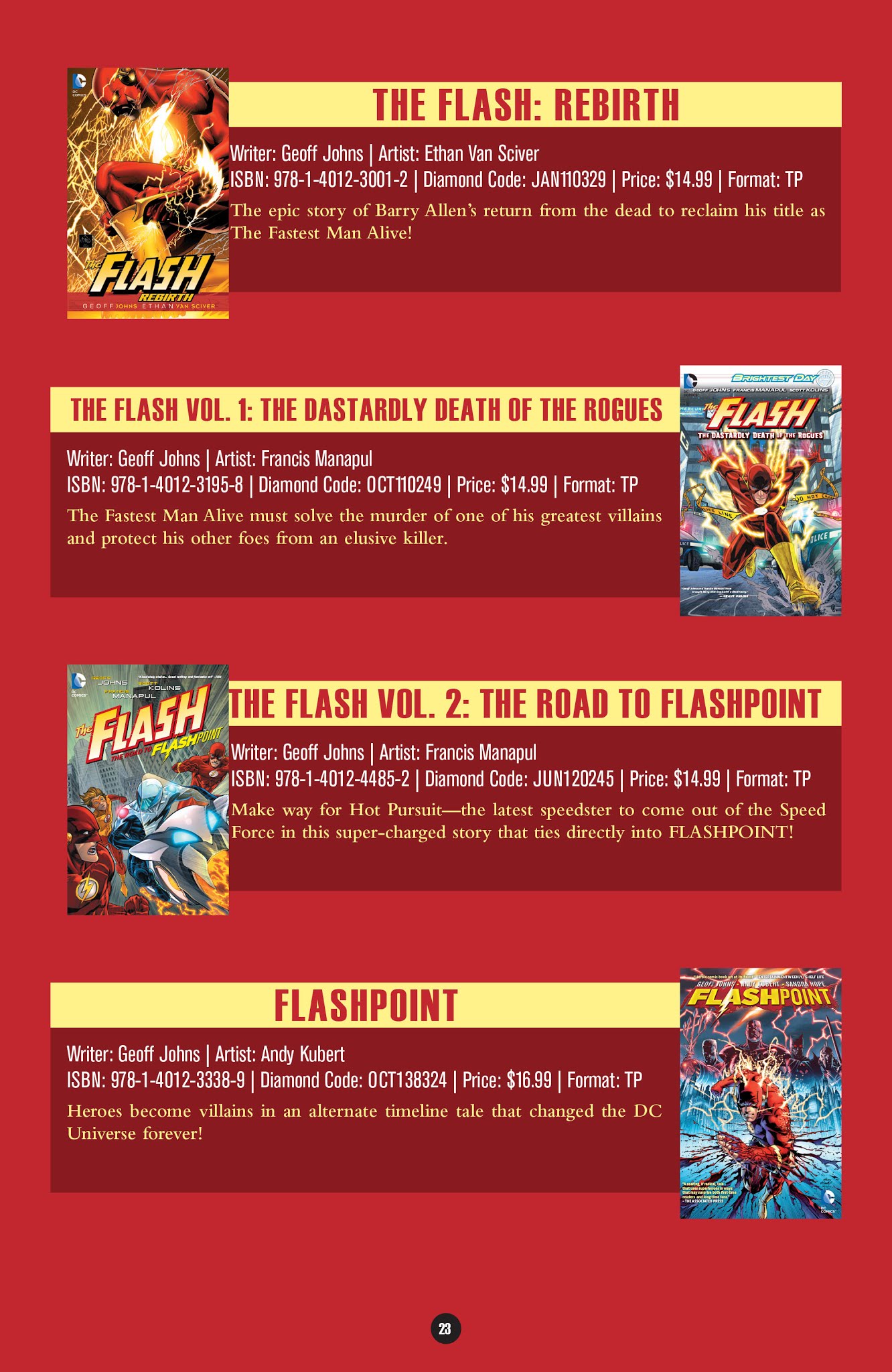 Read online DC Comics on TV: Fall 2014 Graphic Novel Primer comic -  Issue # Full - 23
