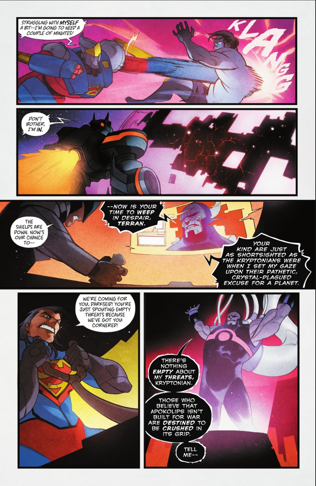 Read online DC: Mech comic -  Issue #6 - 12
