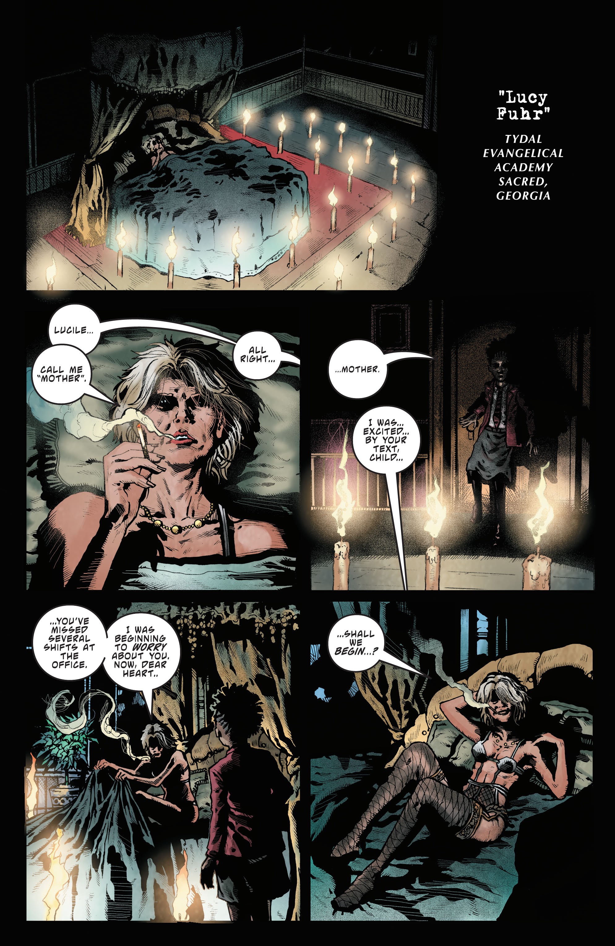 Read online Sacred Six comic -  Issue #12 - 16