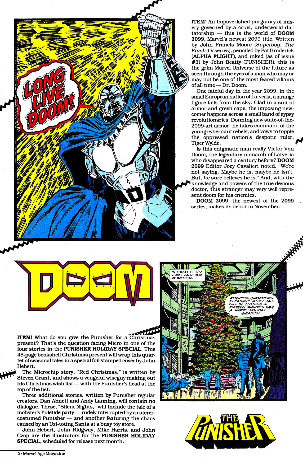 Read online Marvel Age comic -  Issue #119 - 4