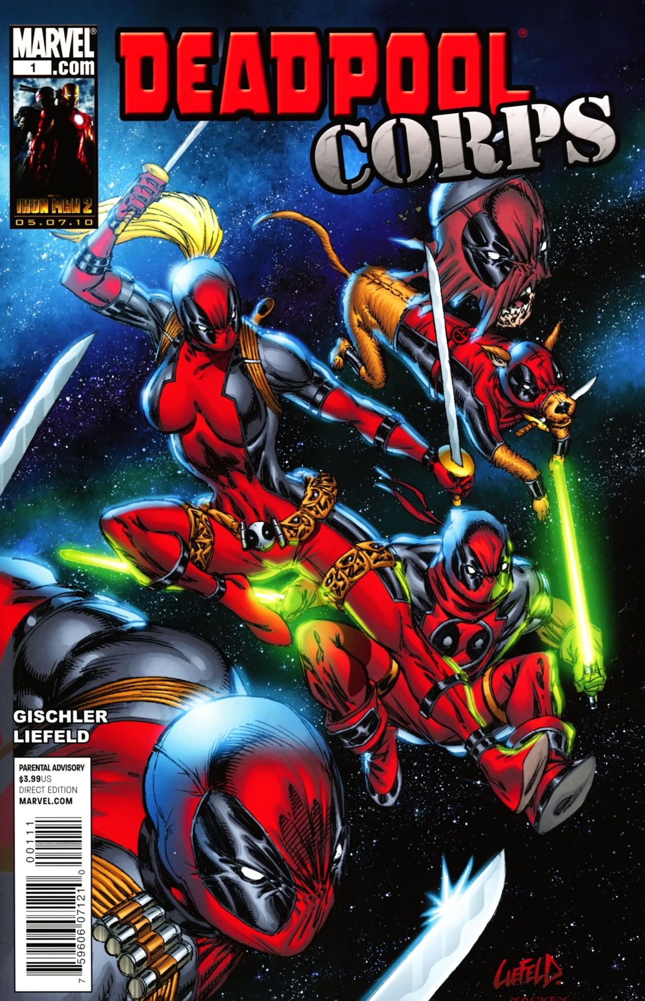 Read online Deadpool Corps (2010) comic -  Issue #1 - 1