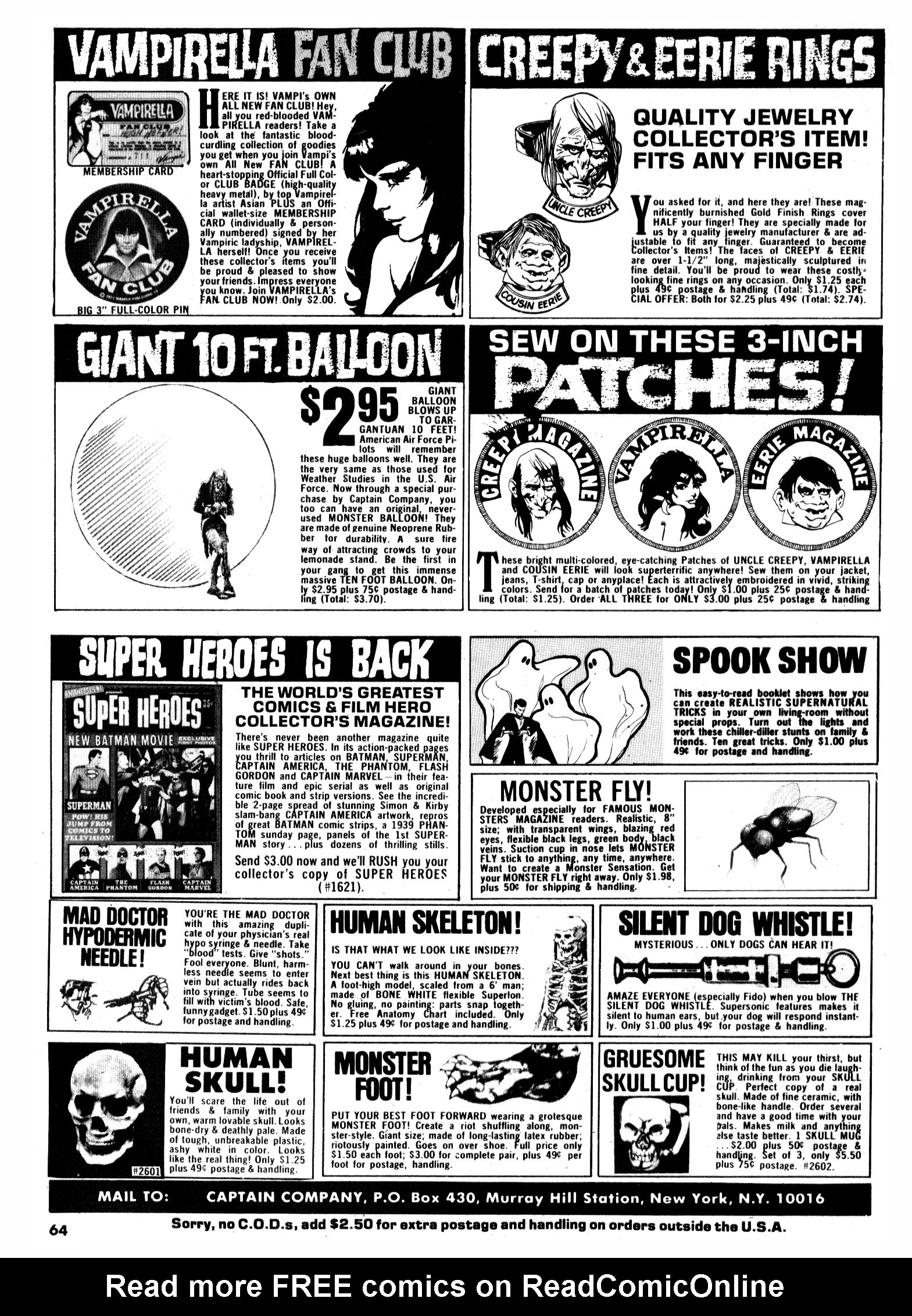 Read online Vampirella (1969) comic -  Issue #27 - 64