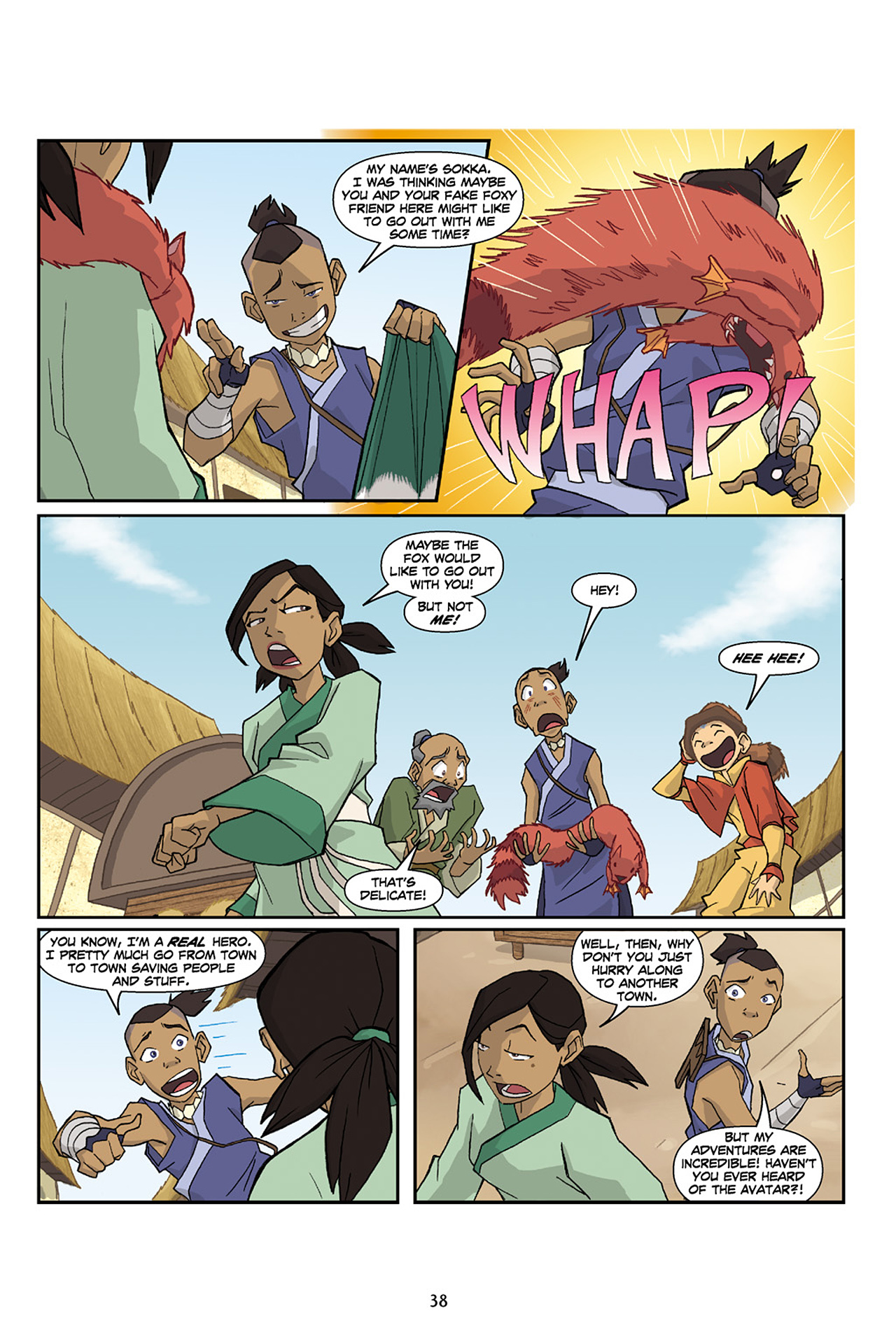Read online Nickelodeon Avatar: The Last Airbender - The Lost Adventures comic -  Issue # Full - 39