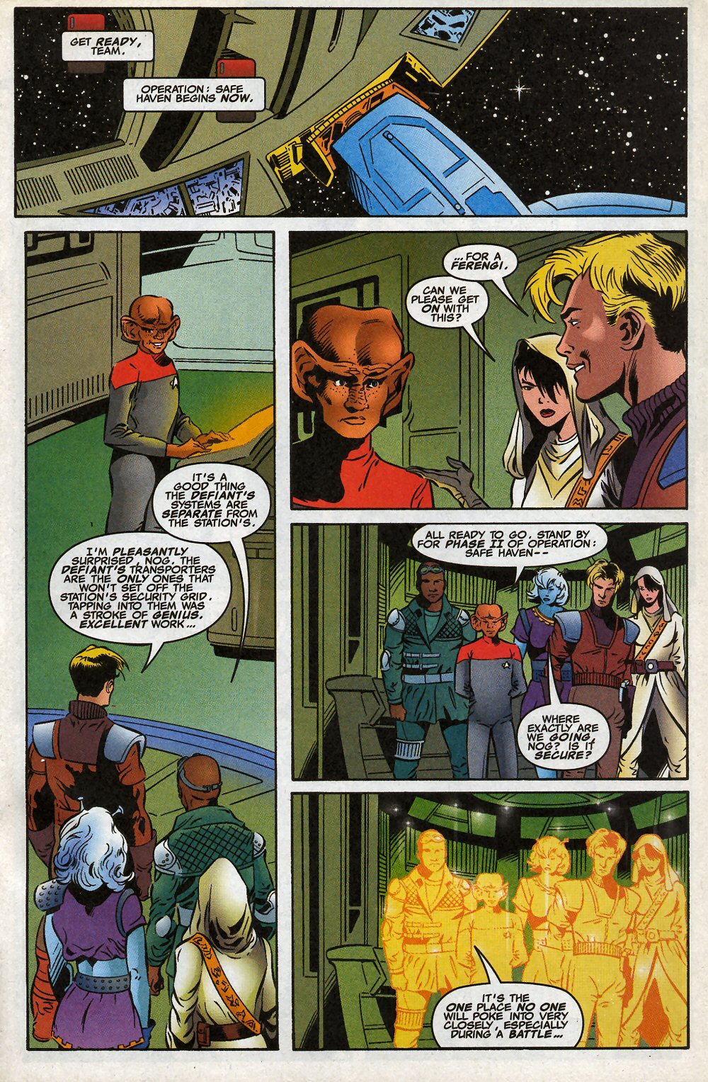 Read online Star Trek: Deep Space Nine (1996) comic -  Issue #12 - 19
